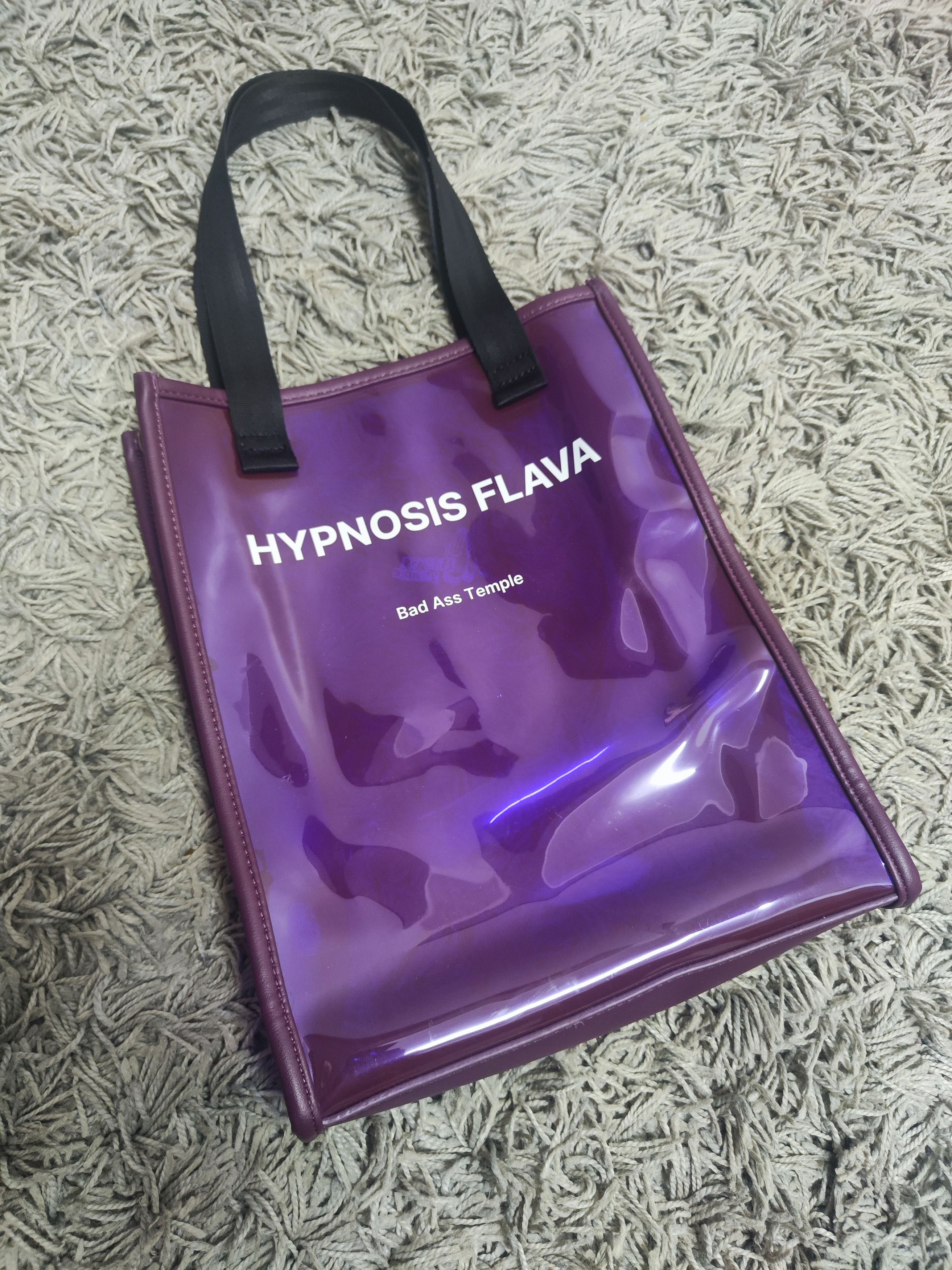 Japanese Brand Cyberpunk Purple Neon Translucent Bag Size ONE SIZE - 1 Thumbnail