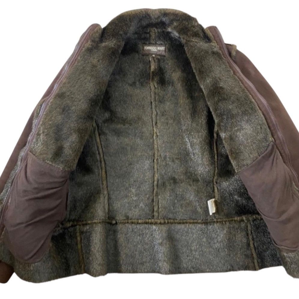 Tornado Mart Tornado Mart Shearling Jacket Size S / US 4 / IT 40 - 3 Thumbnail