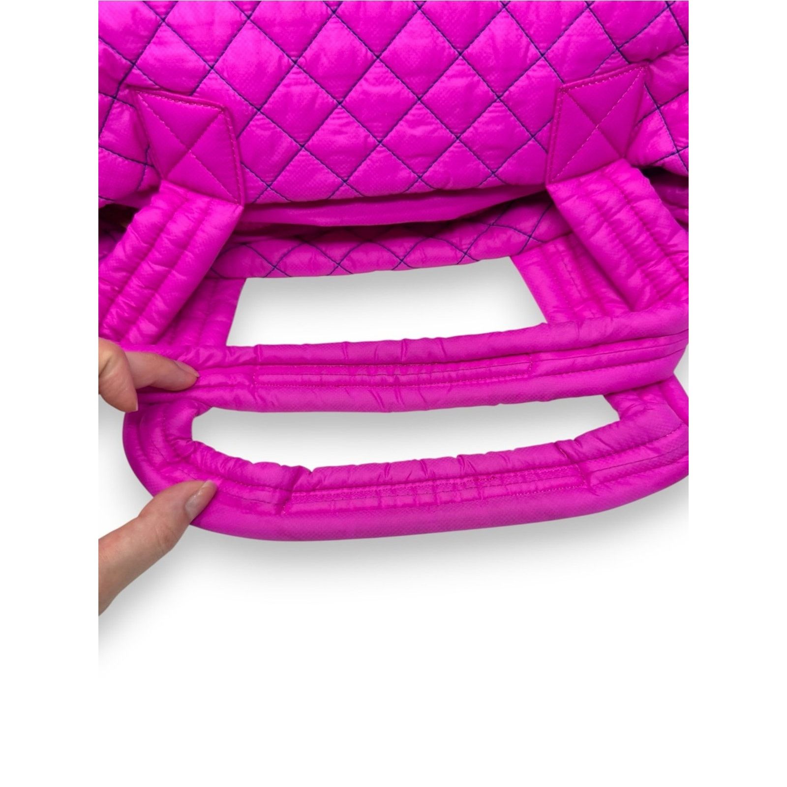 MZ Wallace MZ Wallace Medium Metro Quilted Punch Dawn Shoulder Tote Bag Size ONE SIZE - 8 Thumbnail