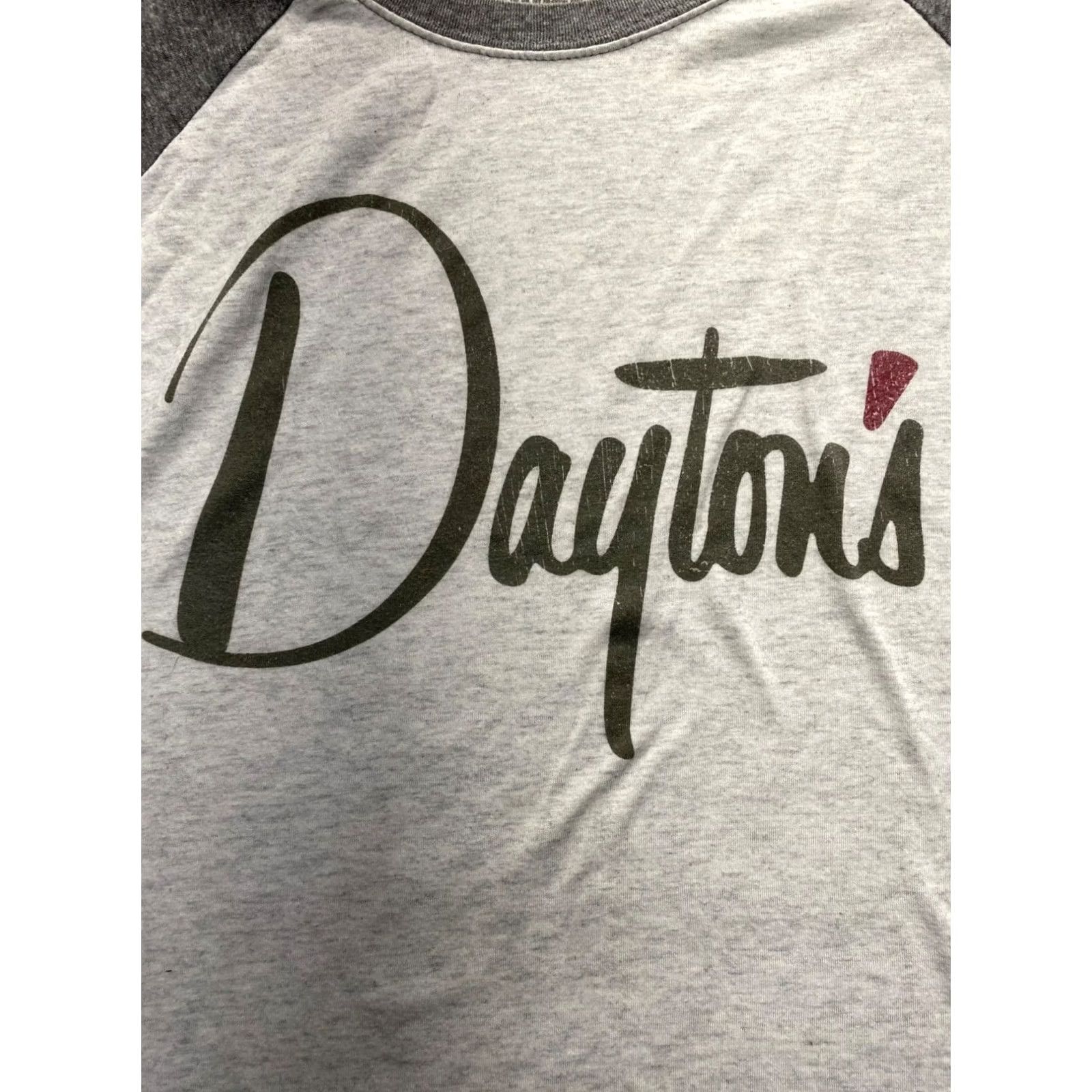 Vintage VINTAGE Bygone Dayton’s Shirt Womens Small 3/4 Sleeve Grey Cotton Blend T-Shirt Womens, Daytons, 5112, Pre-Owned Like New Size S / US 4 / IT 40 - 3 Thumbnail