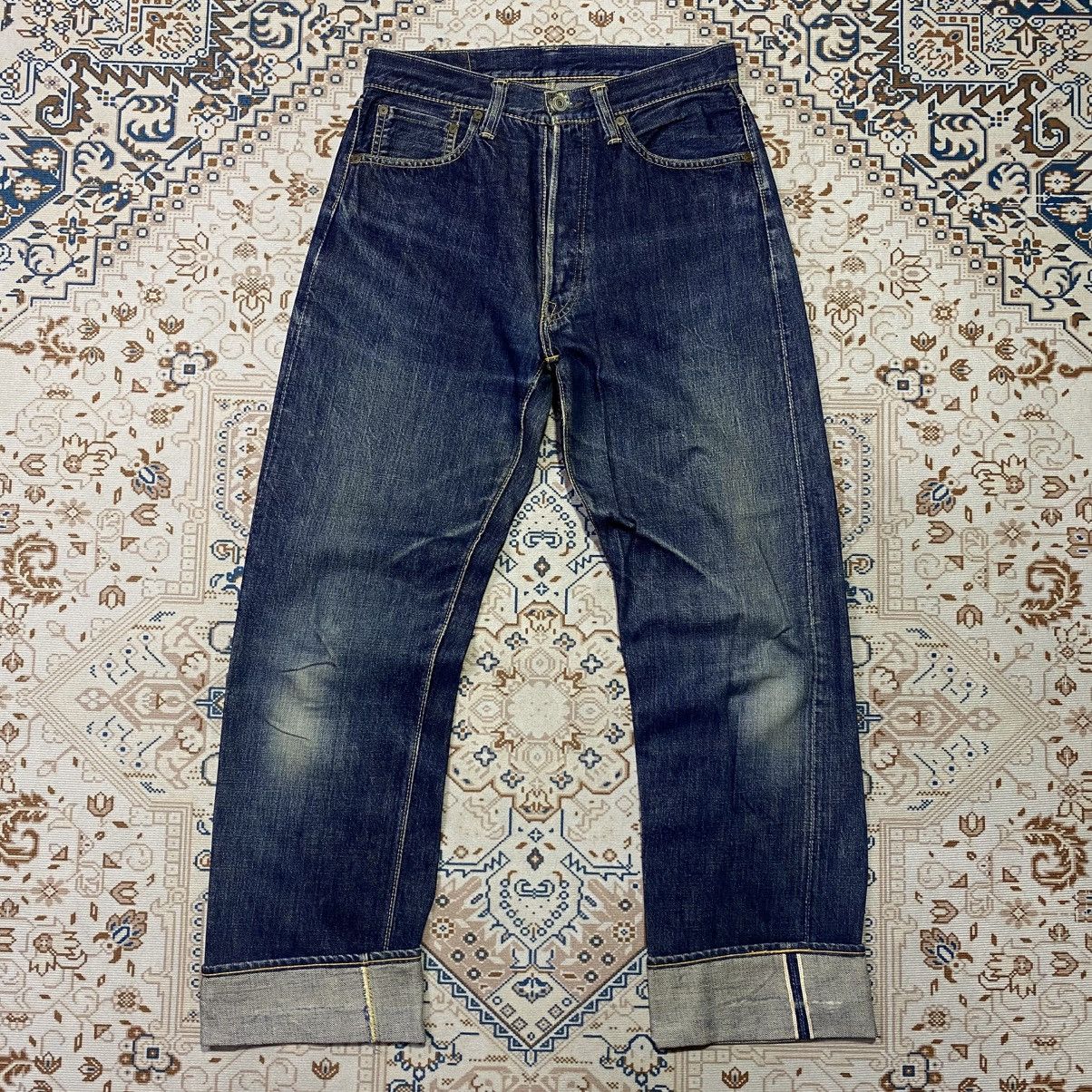 Japanese Brand Vtg Japanese Buttonfly Selvedge Jeans Size US 30 / EU 46 - 2 Thumbnail