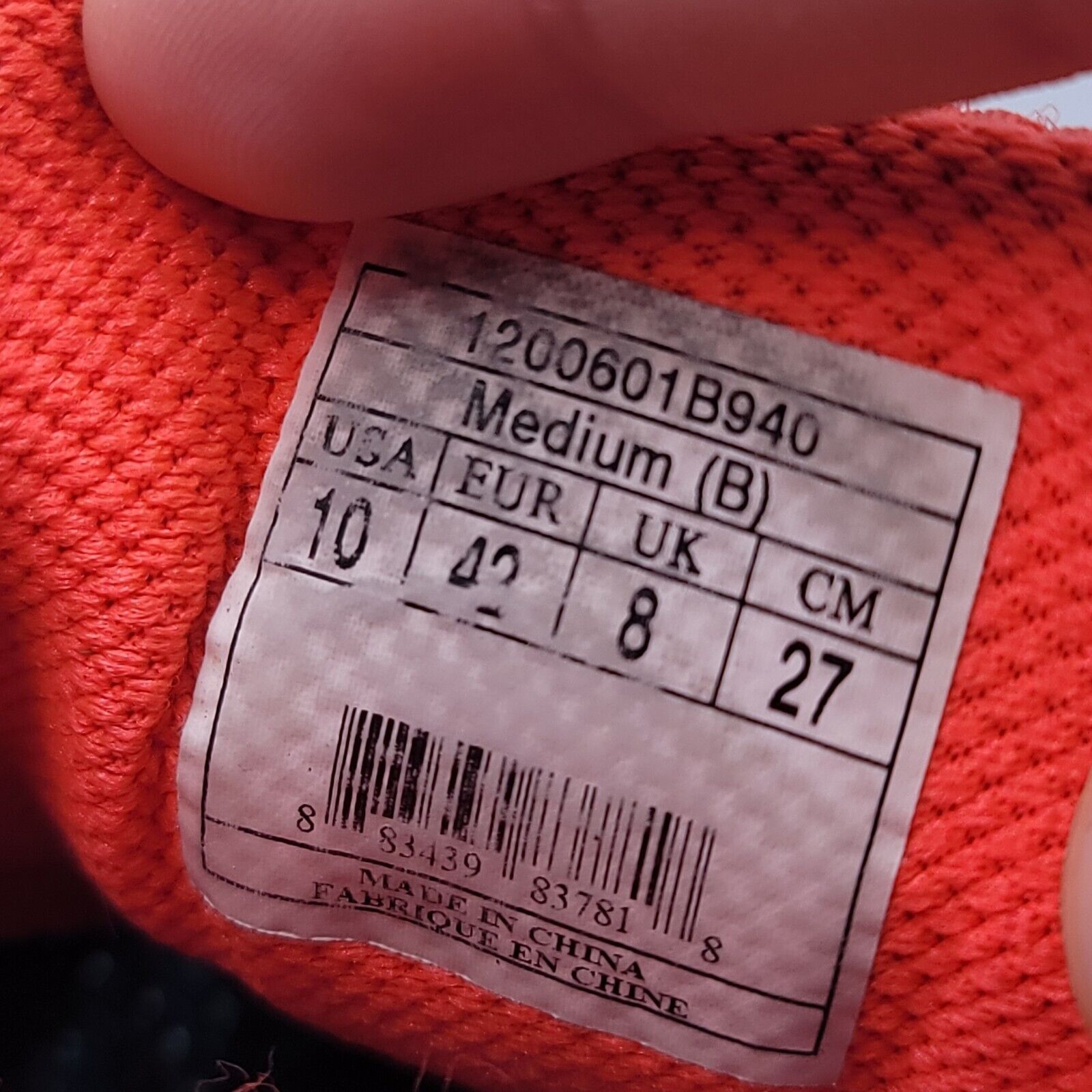 Brooks Brooks Launch Shoe Womens Size 10 1200601B940 Blue Orange Size US 10 / IT 40 - 9 Thumbnail