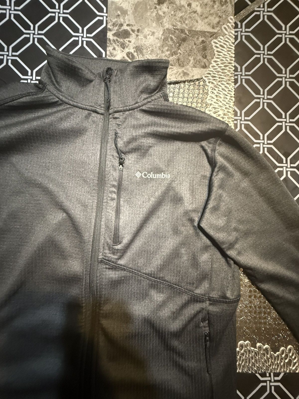 Columbia Columbia Men's Full Zip Fleece Jacket - Dark Gray, Size M Size US M / EU 48-50 / 2 - 4 Thumbnail