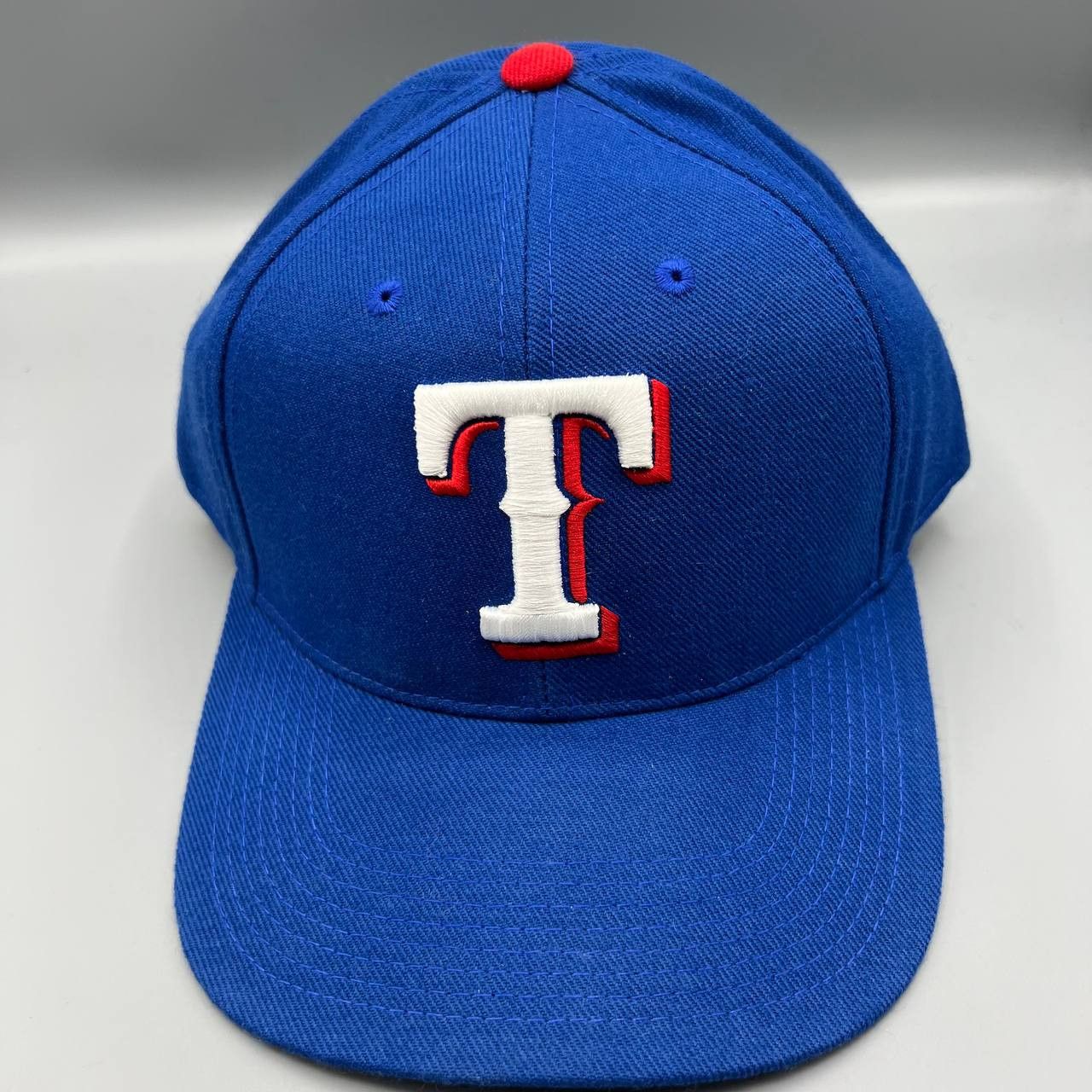 Vintage Texas Rangers Hat Men Blue Outdoor Cap MLB Snap Back Cap New Size ONE SIZE - 1 Thumbnail