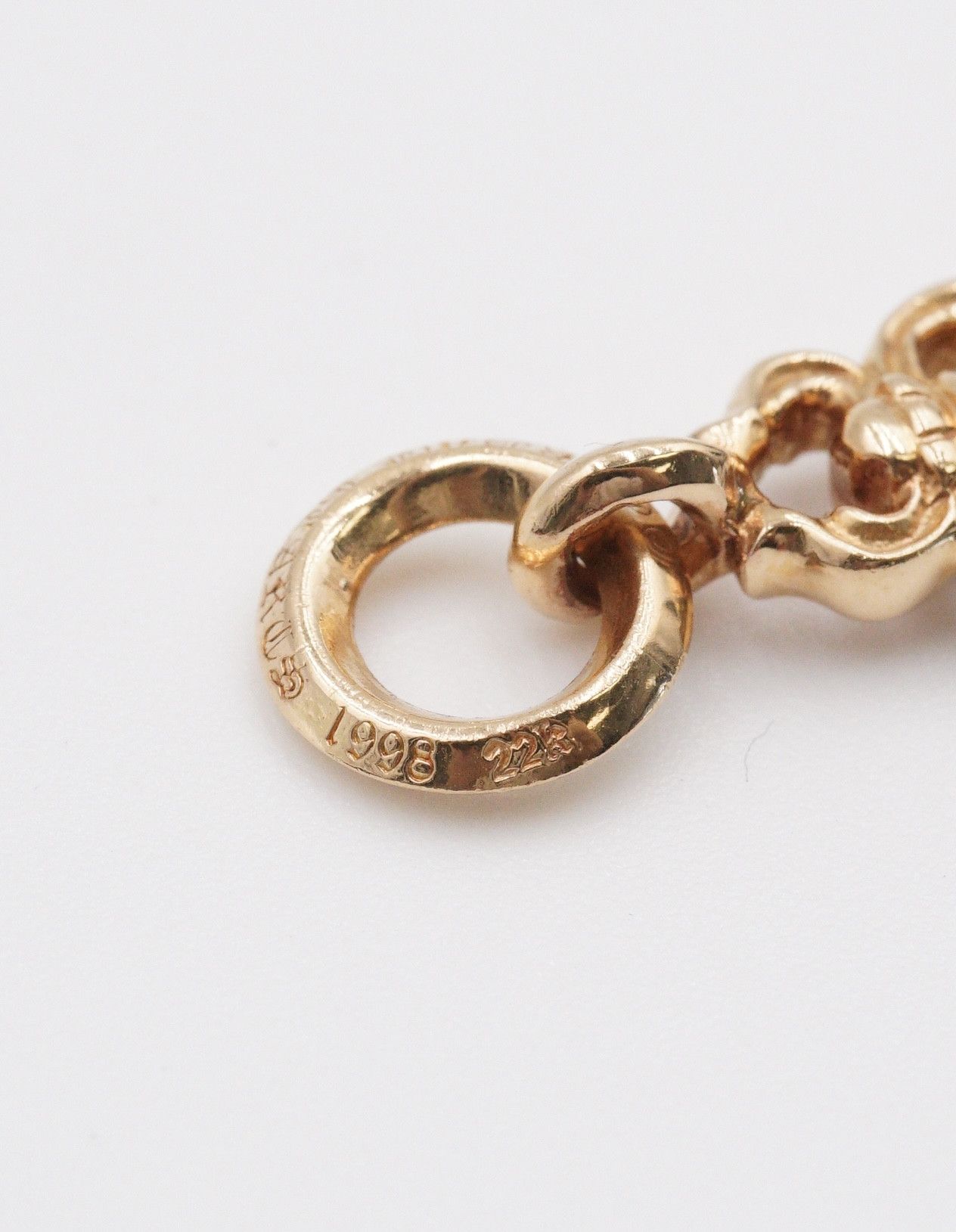Chrome Hearts Chrome Hearts 22K Gold Dagger with White Diamonds Size ONE SIZE - 13 Thumbnail