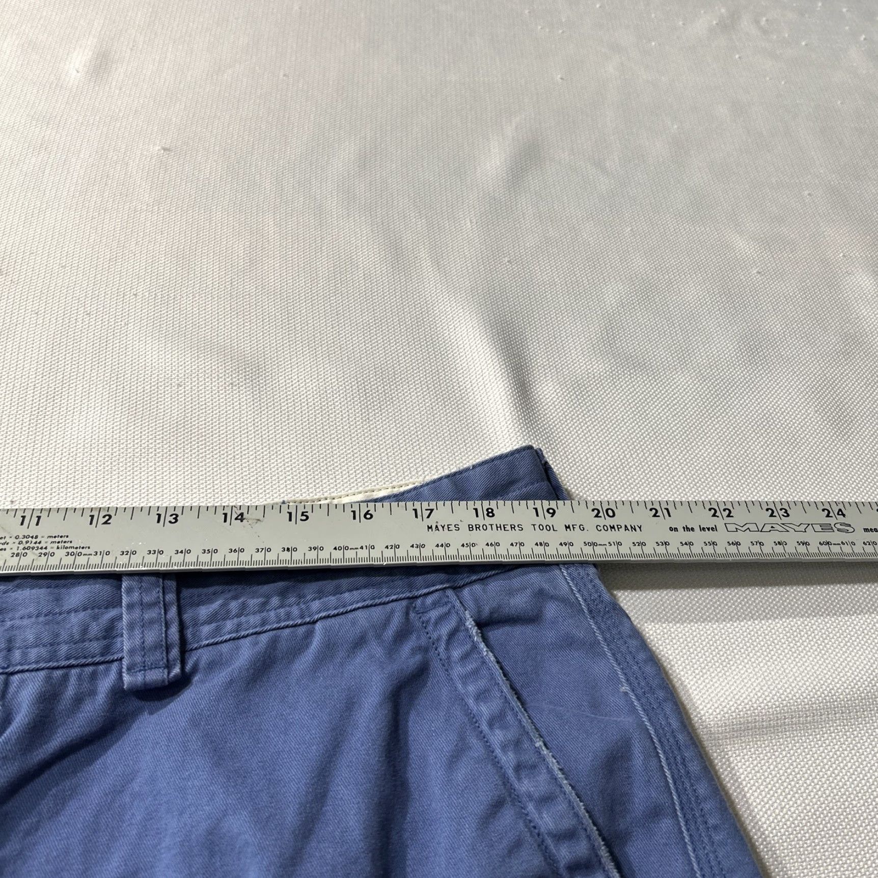 Polo Ralph Lauren Polo Ralph Lauren Cargo Shorts 100% Cotton Blue 10" Casual Men Sz 38 Regular Pocket Front Size US M / EU 48-50 / 2 - 5 Thumbnail