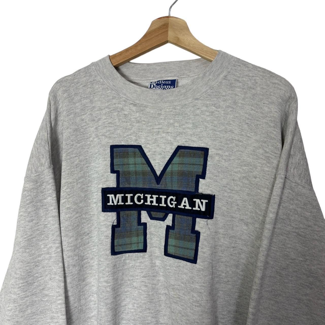 Vintage Vintage Michigan sweatshirt size: XL Size US XL / EU 56 / 4 - 2 Thumbnail