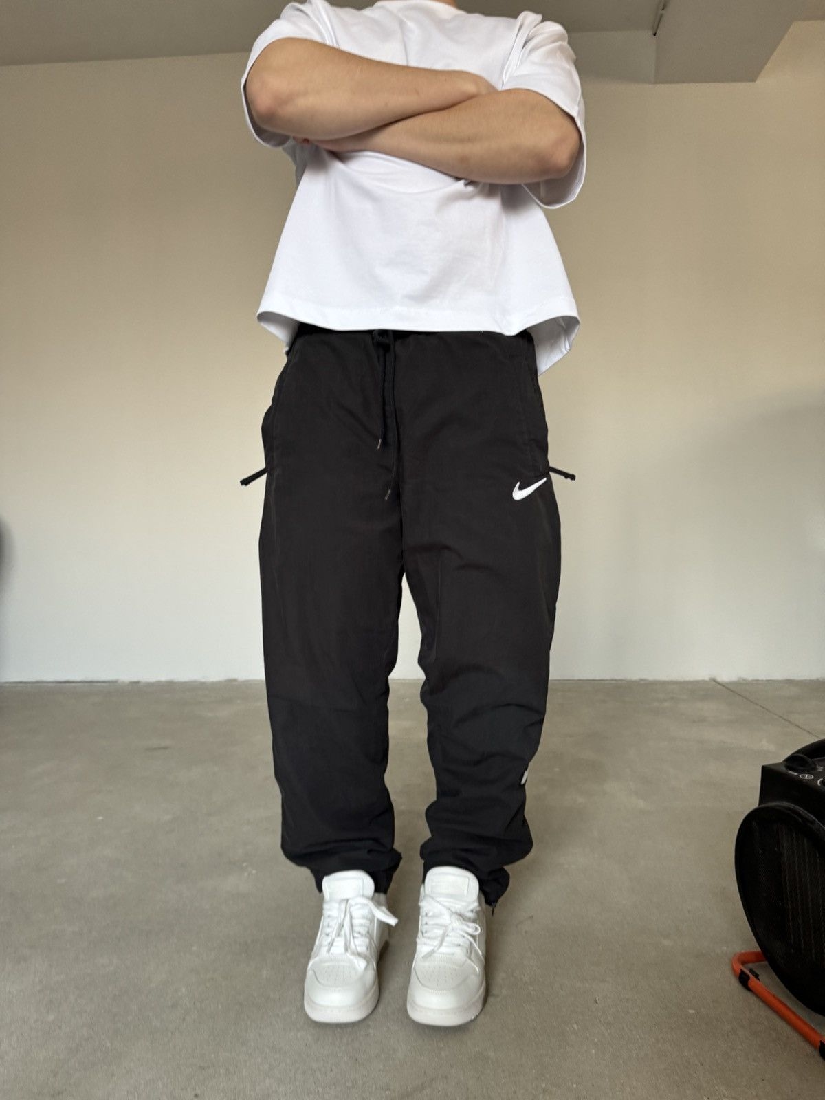 Nike Vintage Nike Double Swoosh Track Pants Size US 30 / EU 46 - 5 Thumbnail