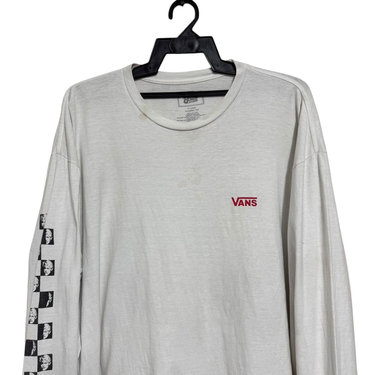 Band Tees Vans X David Bowie Longsleeve Shirt Size US XL / EU 56 / 4 - 3 Thumbnail