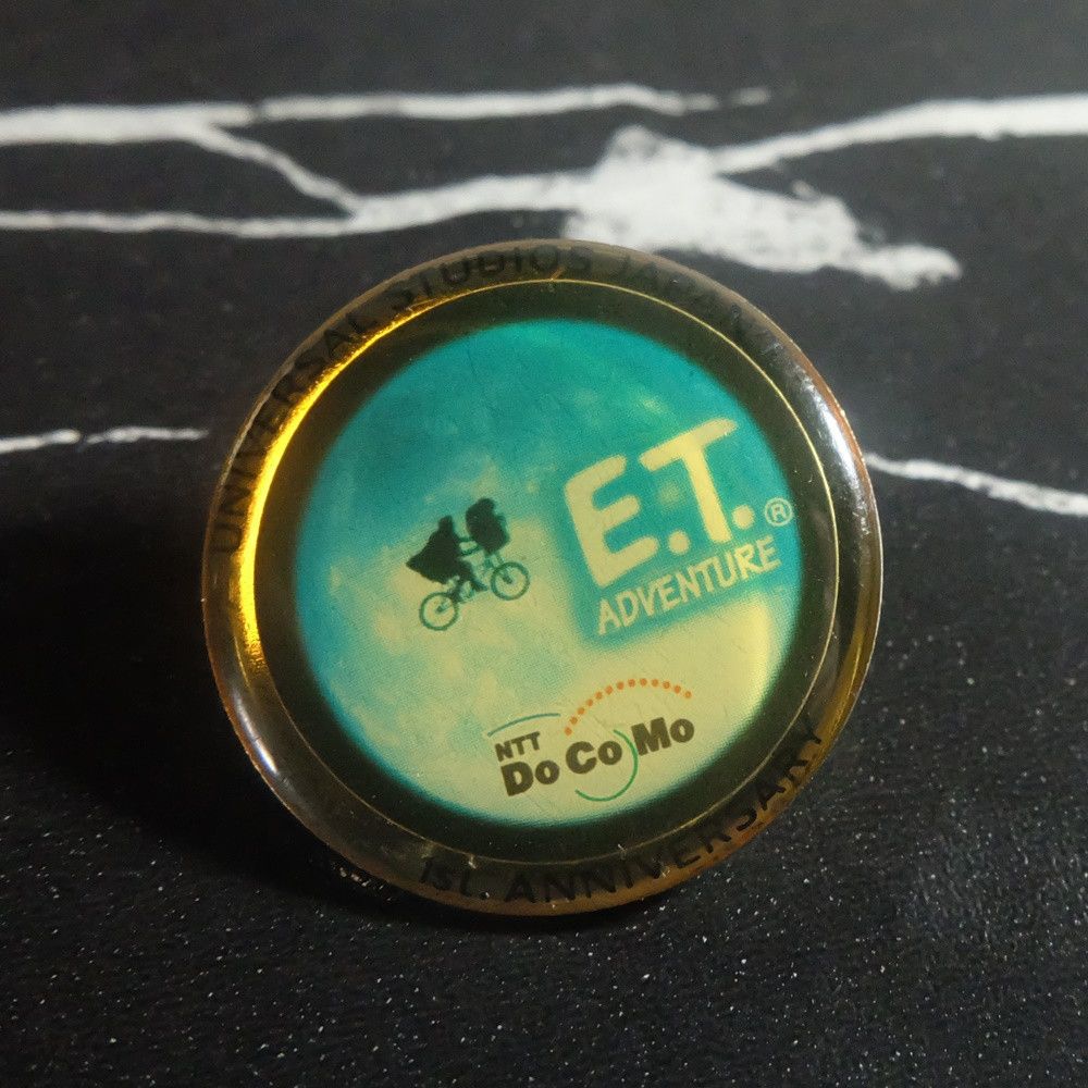 Universal Studios Vintage Pin E.T. Adventure – 1st Anniversary USJ Size ONE SIZE - 1 Thumbnail