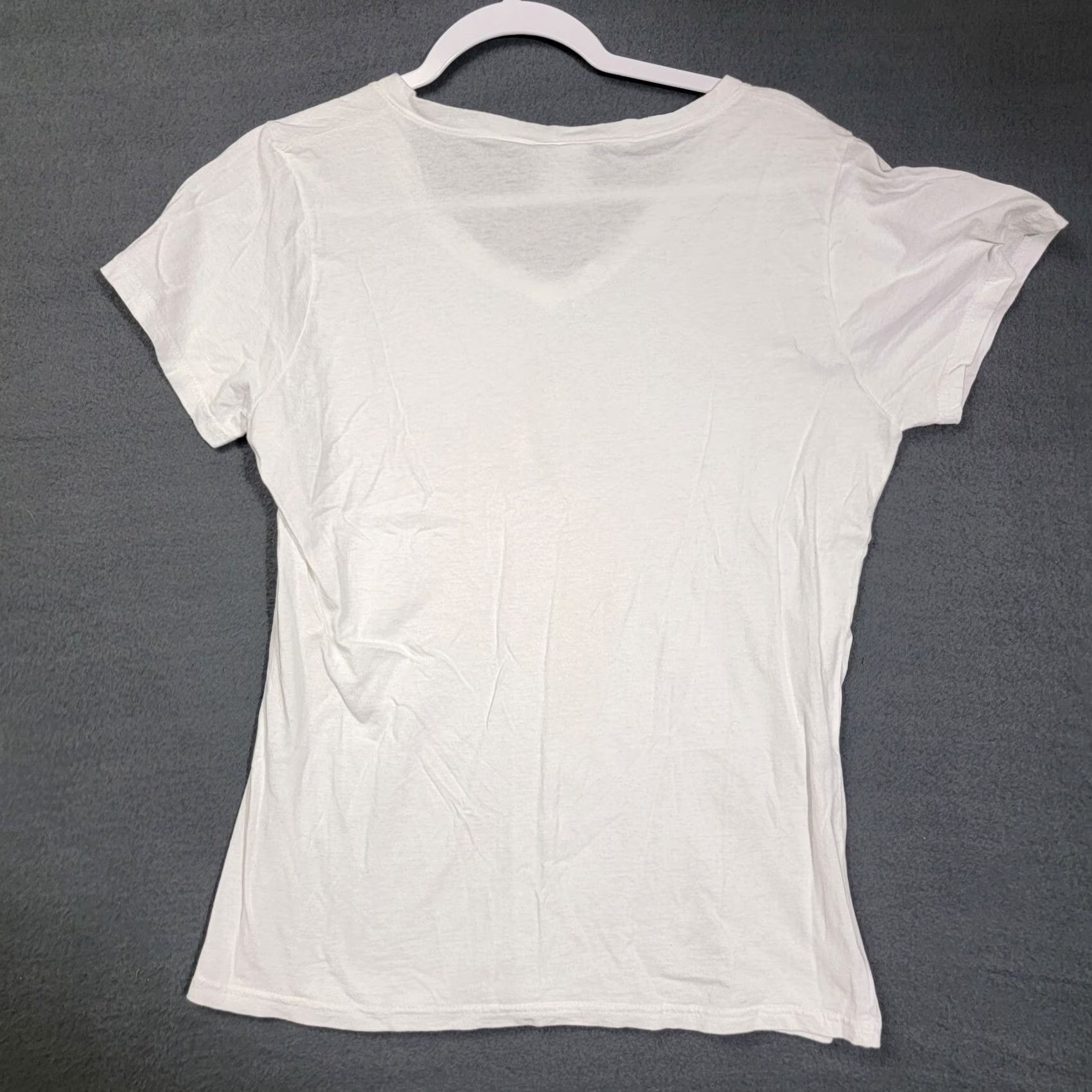 Harley Davidson Harley-Davidson T-Shirt Womens Size L White Logo Motorcycle Temple Texas Crew Neck Short Sleeve 100% Cotton Size L / US 10 / IT 46 - 5 Thumbnail