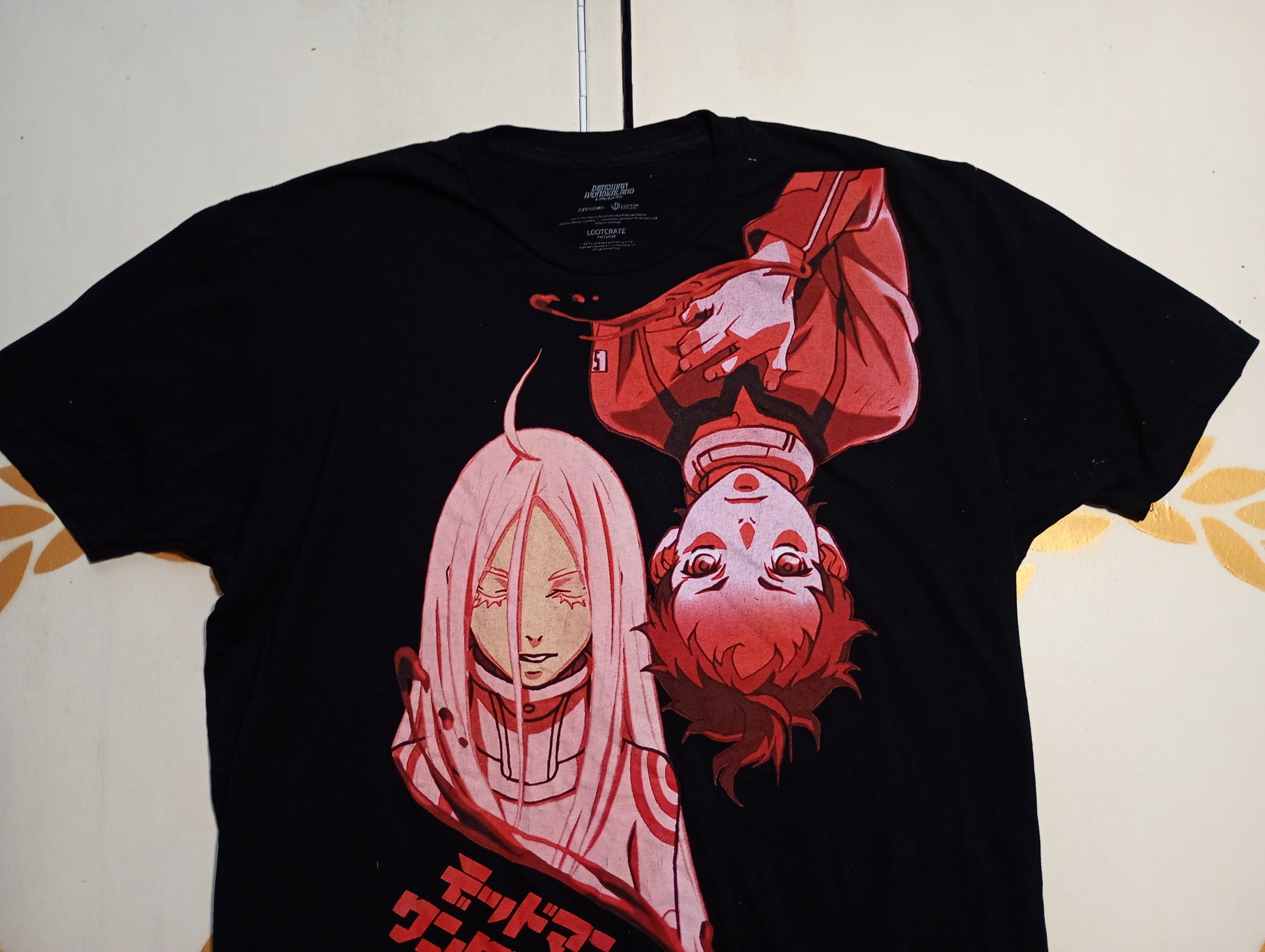 Anime × Cartoon Network × Vintage Deadman Wonderland Anime T-Shirt 2012 Size US L / EU 52-54 / 3 - 5 Thumbnail