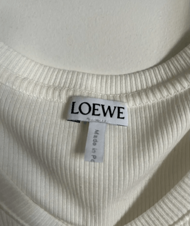Loewe Loewe tank top in white-S Size S / US 4 / IT 40 - 9 Thumbnail