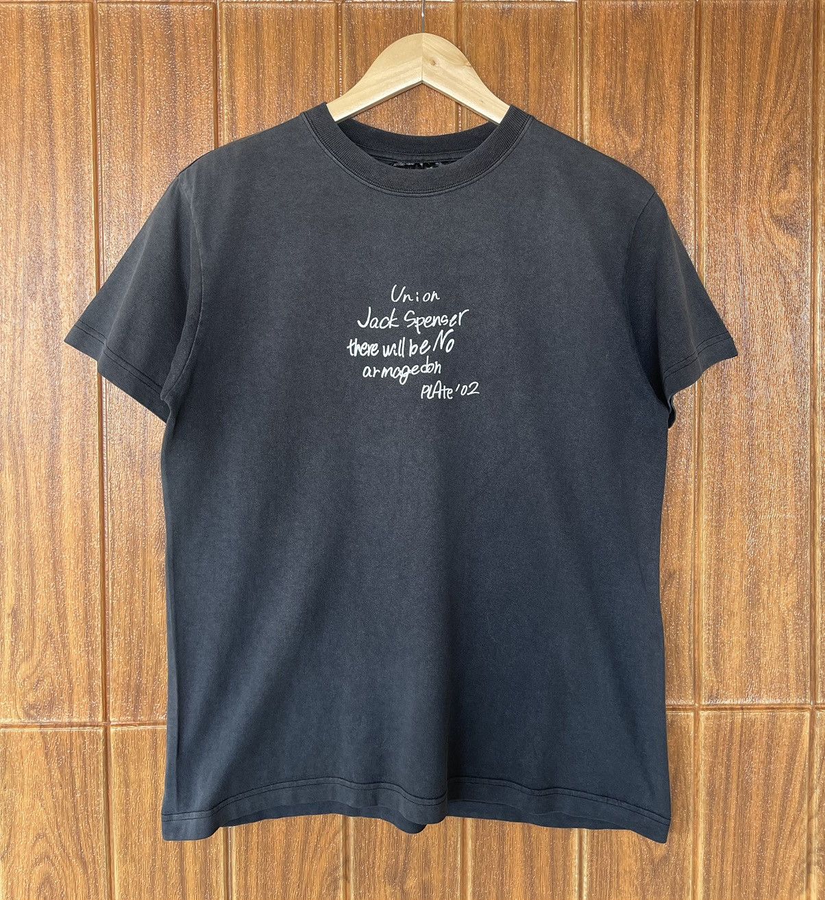 Band Tees Union Jack Spenser there wall be No armageden PLAte' 02 Size US M / EU 48-50 / 2 - 1 Thumbnail