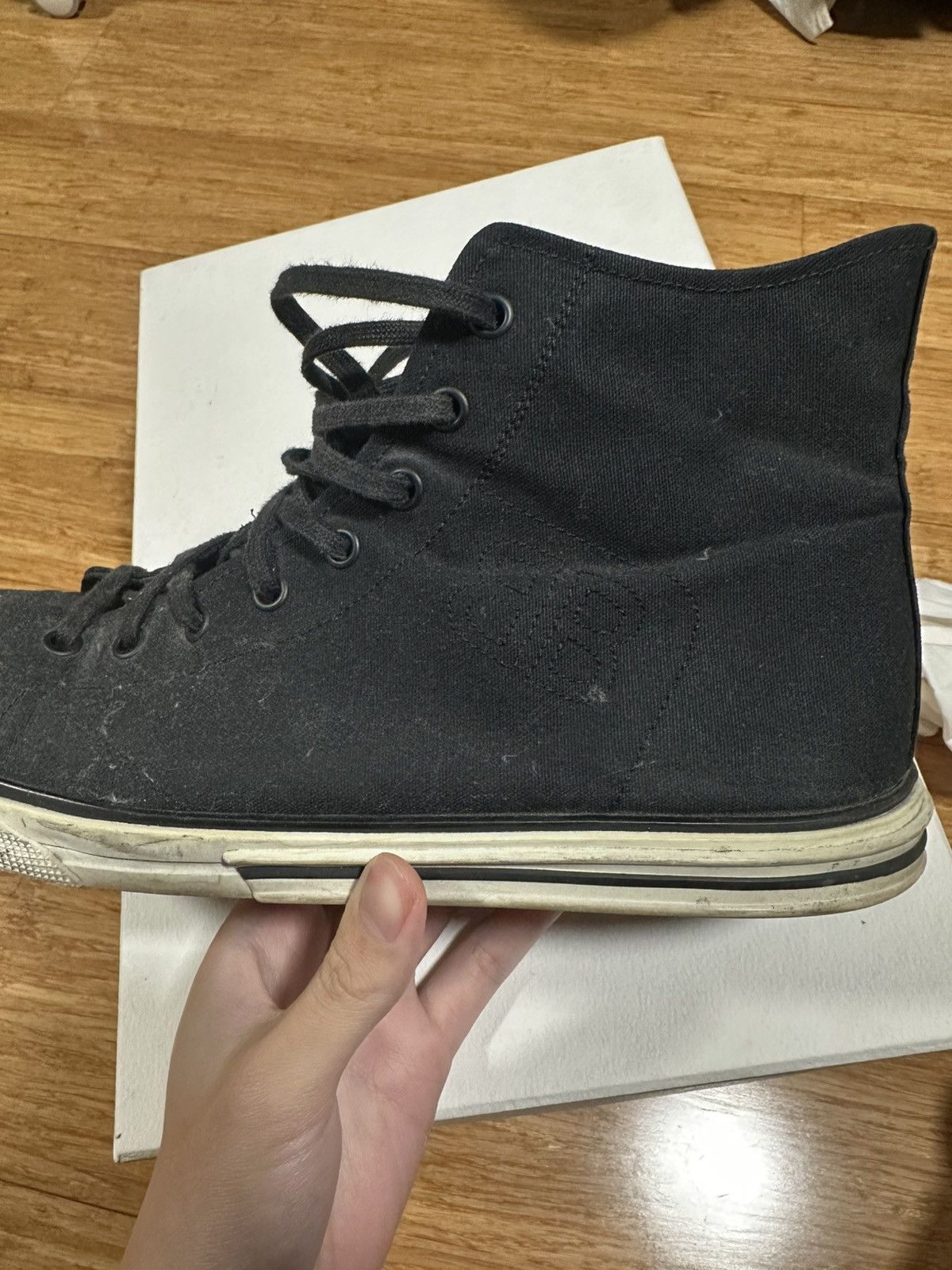 Balenciaga Balenciaga High Top Match Sneakers Size US 10 / EU 43 - 9 Thumbnail
