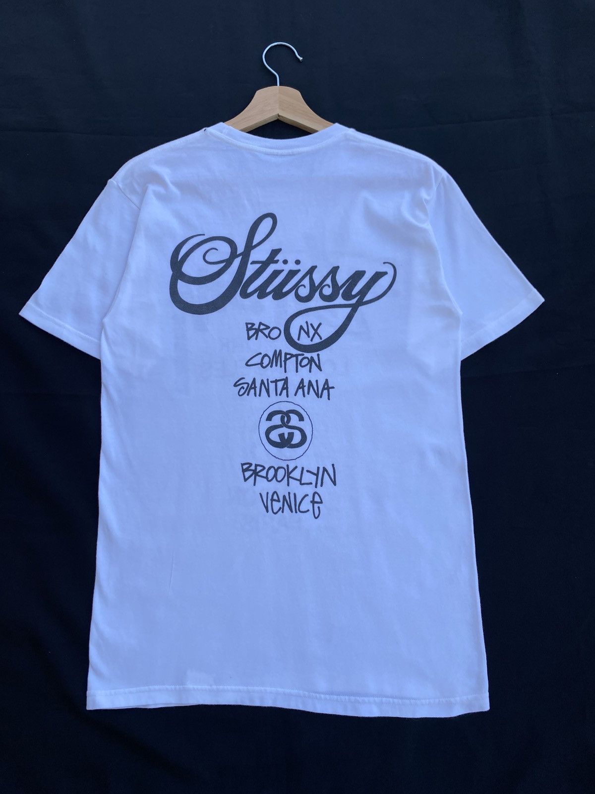 Stussy Rare Stussy New York,LA, Tokyo,London,Paris Tee Size US S / EU 44-46 / 1 - 11 Thumbnail