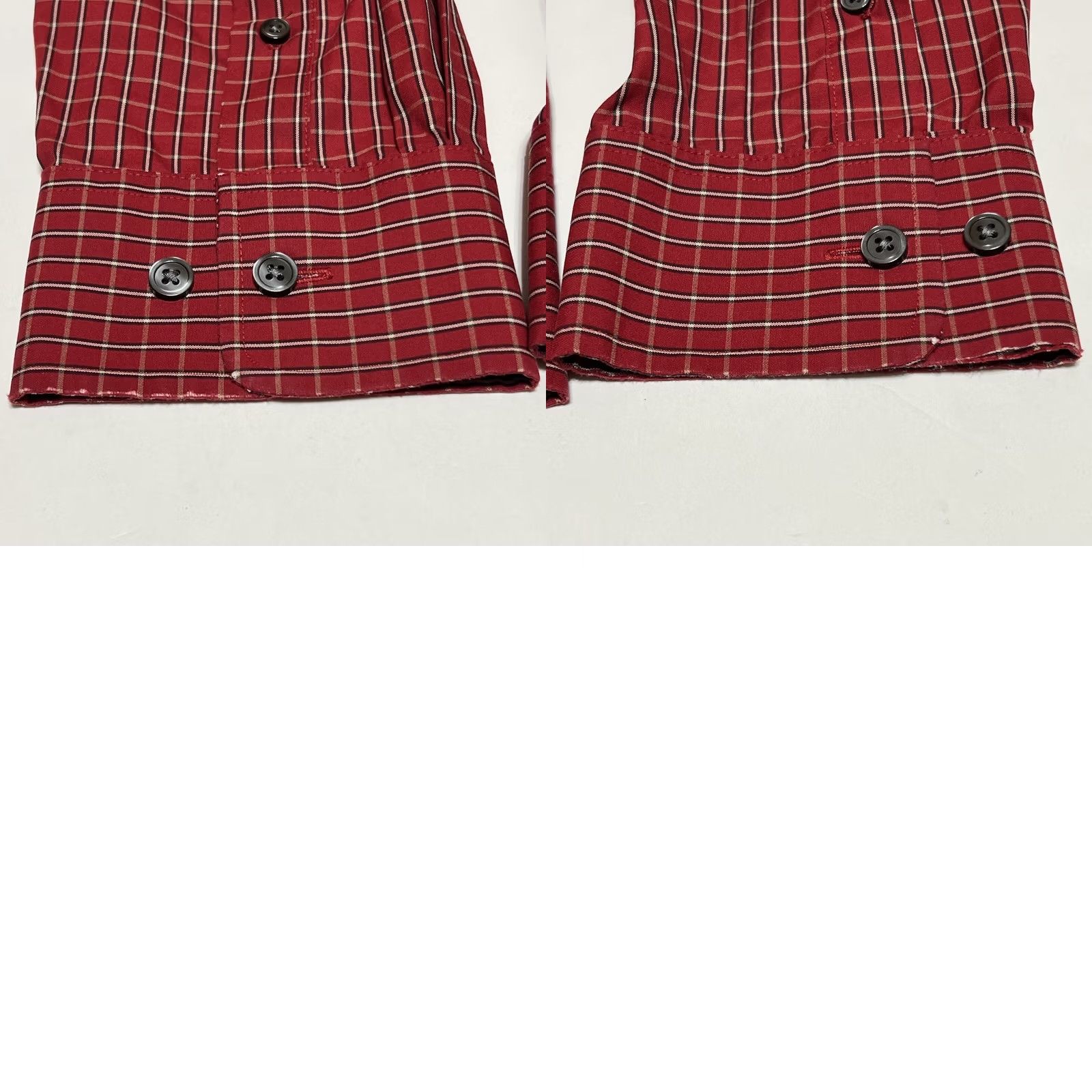 Eddie Bauer Eddie Bauer Button-Down Shirt XL Red Check Mens Wrinkle Resistant Non-Iron Easy Care Pocketed Classic Cotton Twill Shirt Size US XL / EU 56 / 4 - 8 Thumbnail