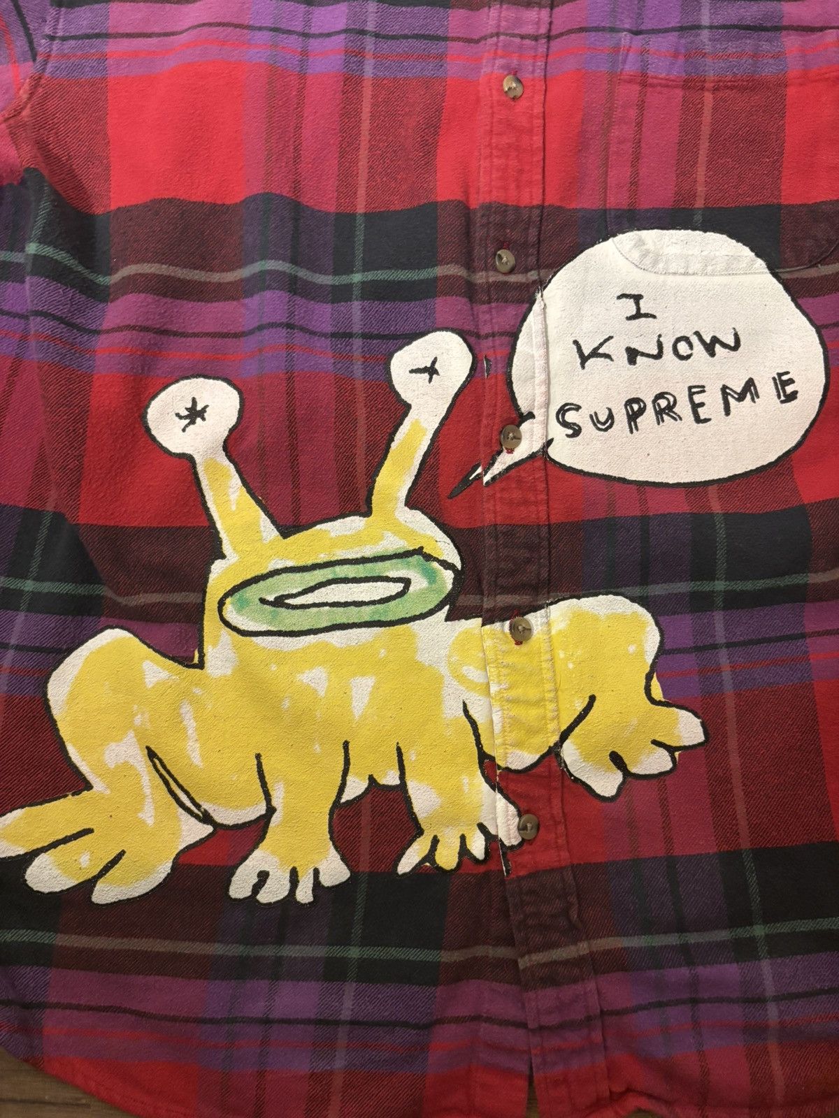 Supreme Supreme X Daniel Johnston Flannel Size US XL / EU 56 / 4 - 2 Thumbnail