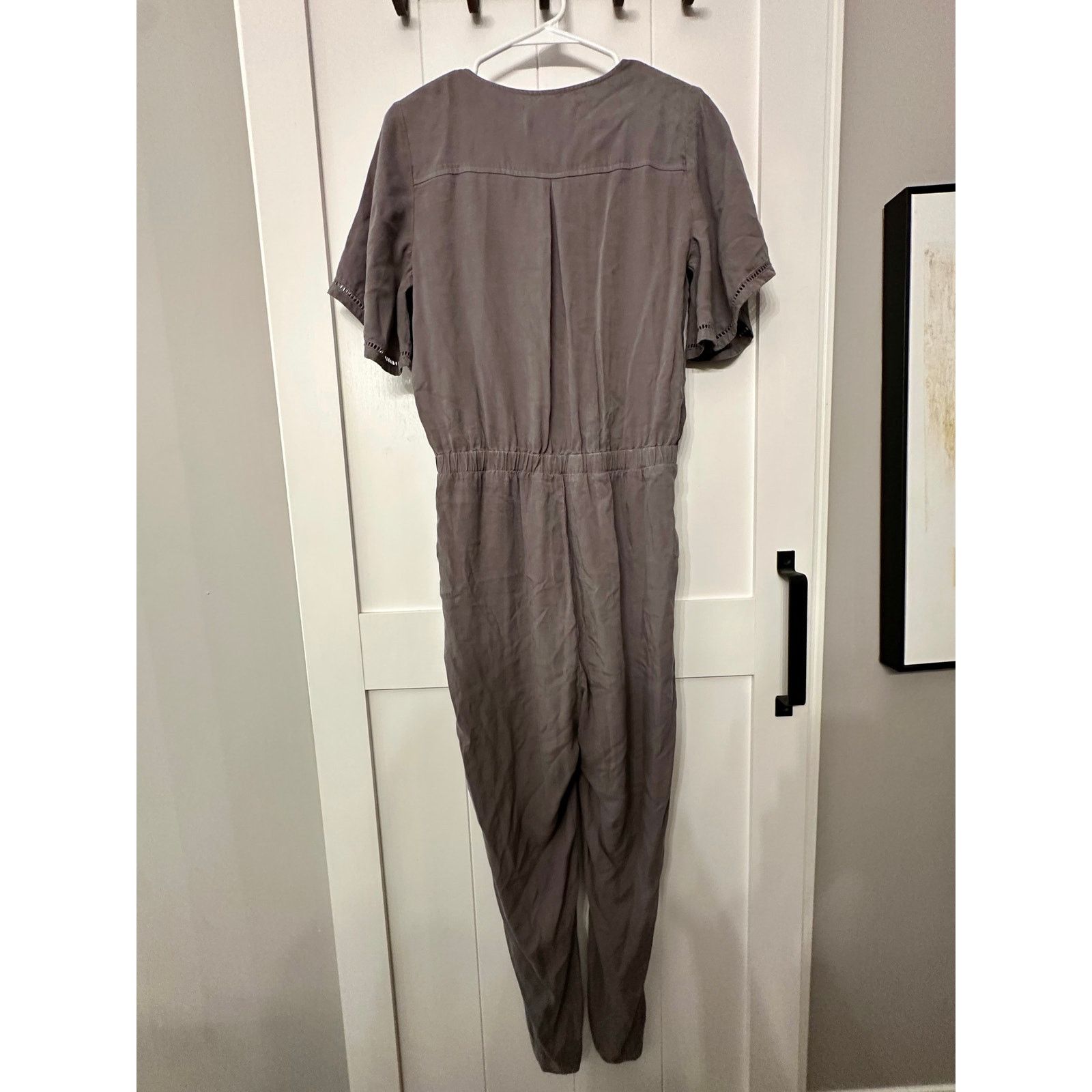 Anthropologie Anthropologie Cloth & Stone Gray Chambray Jumpsuit sz XS Size 25" / US 0 / IT 36 - 5 Thumbnail