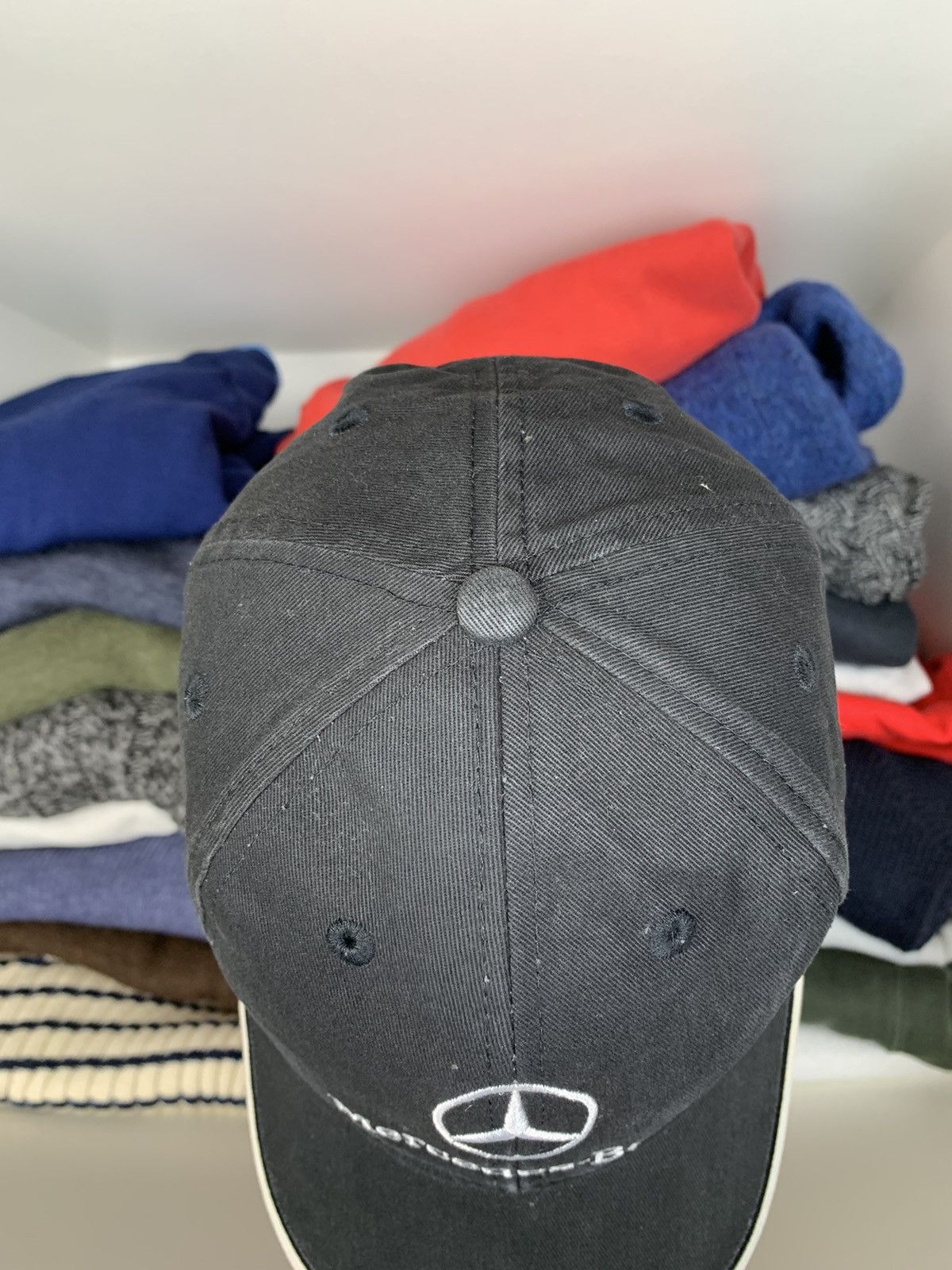 Mercedes-Benz Mercedes Benz Big Logo Cap Hat Size ONE SIZE - 8 Thumbnail