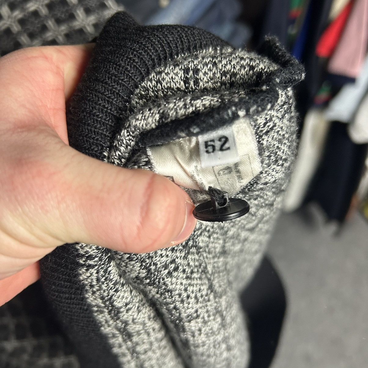 Carlo Colucci Vintage Carlo Colucci Grey Streetwear button sweater size L Size US L / EU 52-54 / 3 - 6 Thumbnail