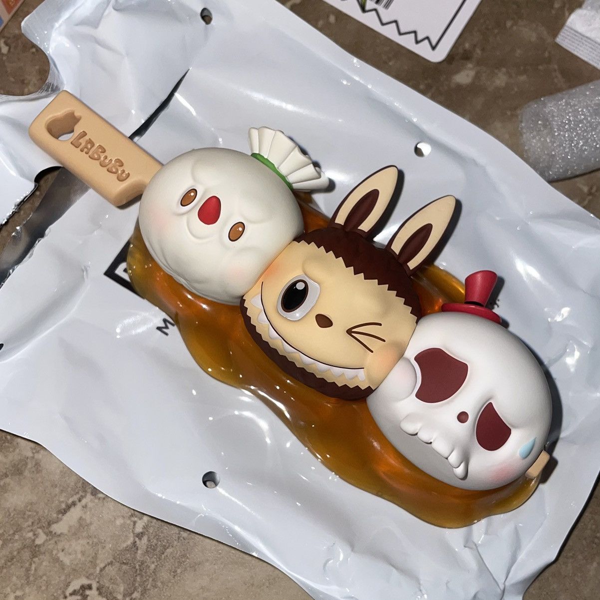 POP MART Pop Mart Labubu The Monsters Wacky Mart Yakitori Figure Size ONE SIZE - 2 Thumbnail