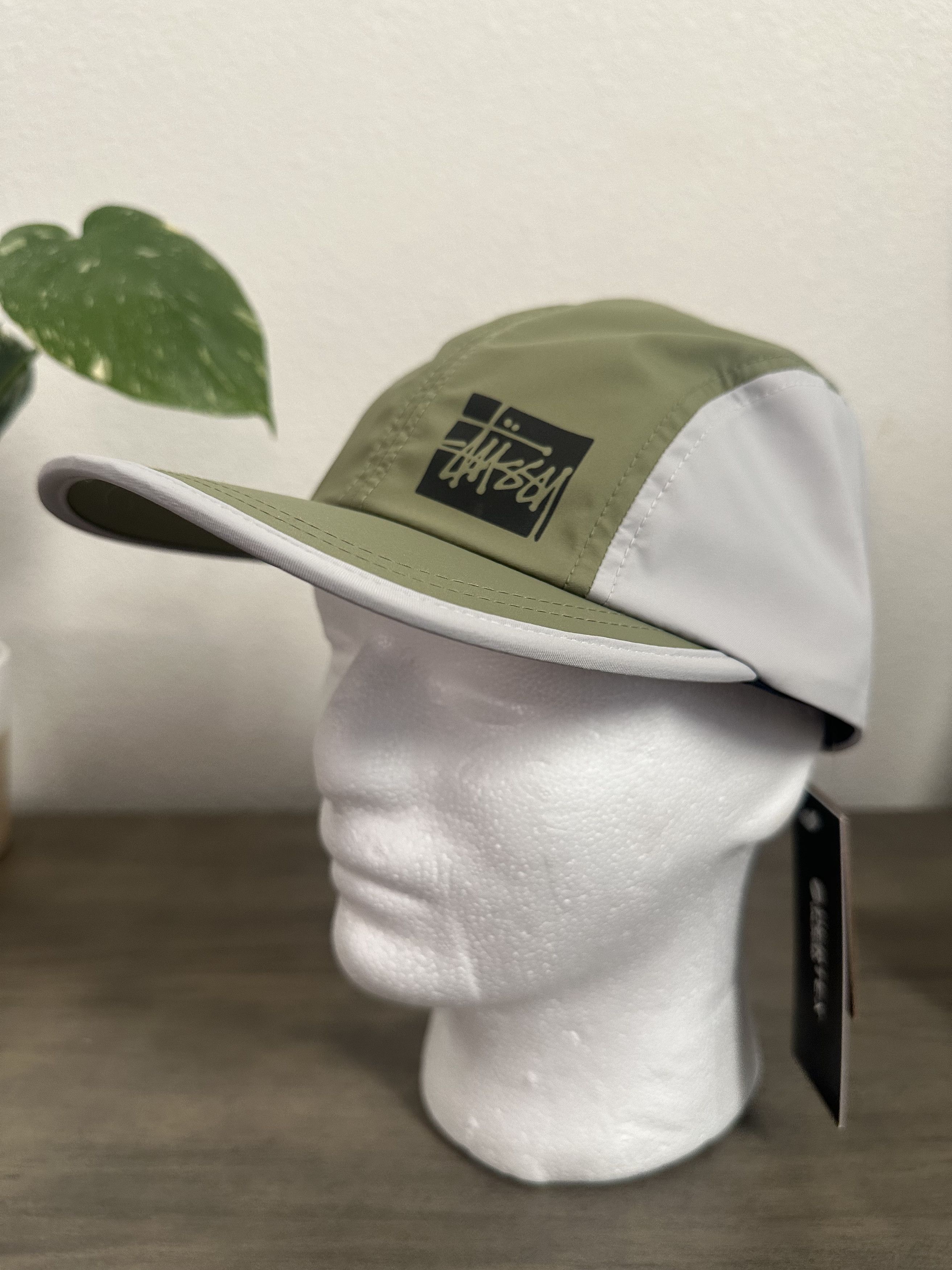 Vtg Stussy x Pertex Hat water resistant adjustable Nwt