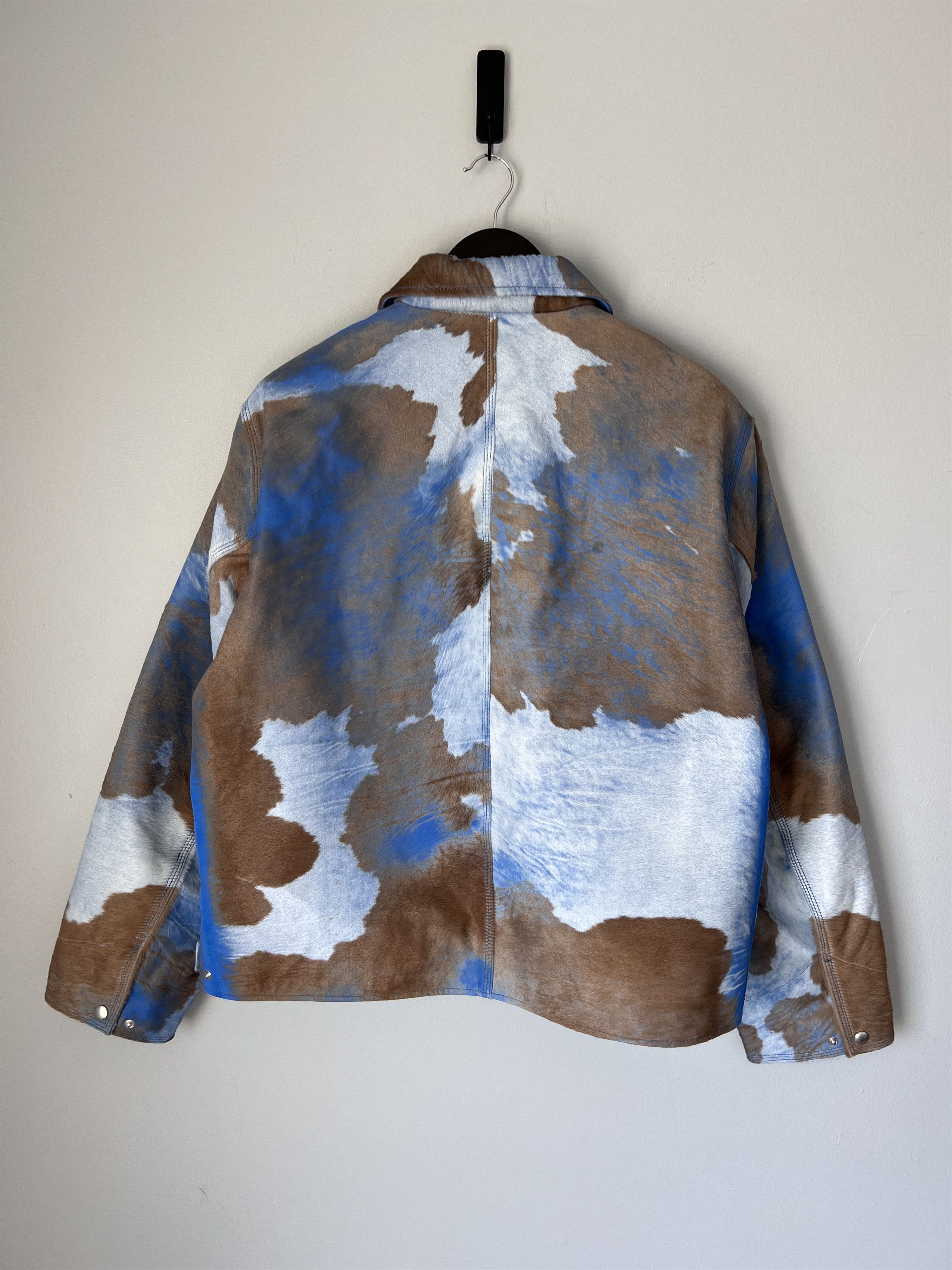 Stussy Stussy Garage Jacket in Blue Ponyhair Size US L / EU 52-54 / 3 - 6 Thumbnail