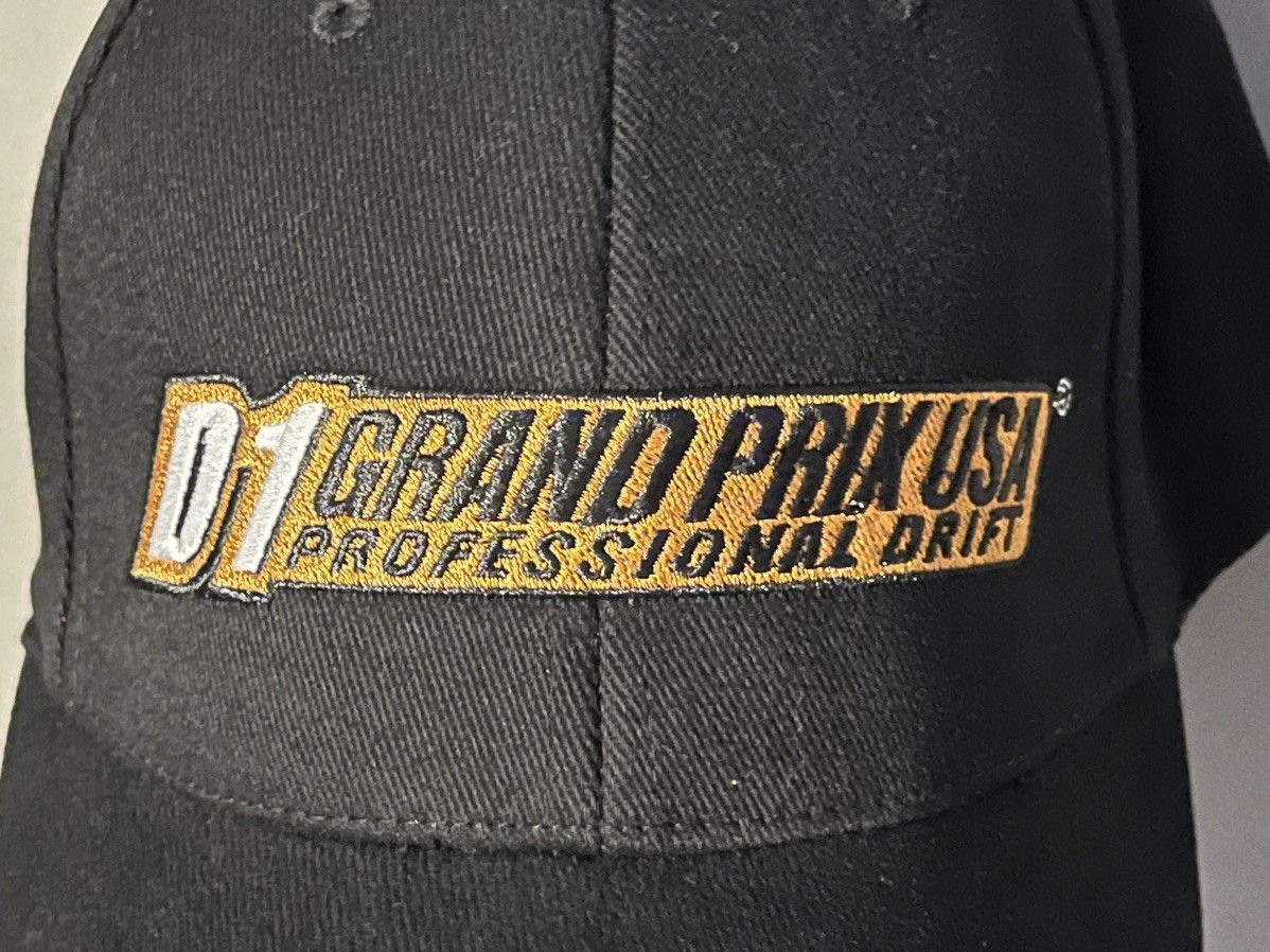 Vintage Vintage D1 Grand Prix USA Professional Drift Drifting Hat DS Size ONE SIZE - 2 Thumbnail