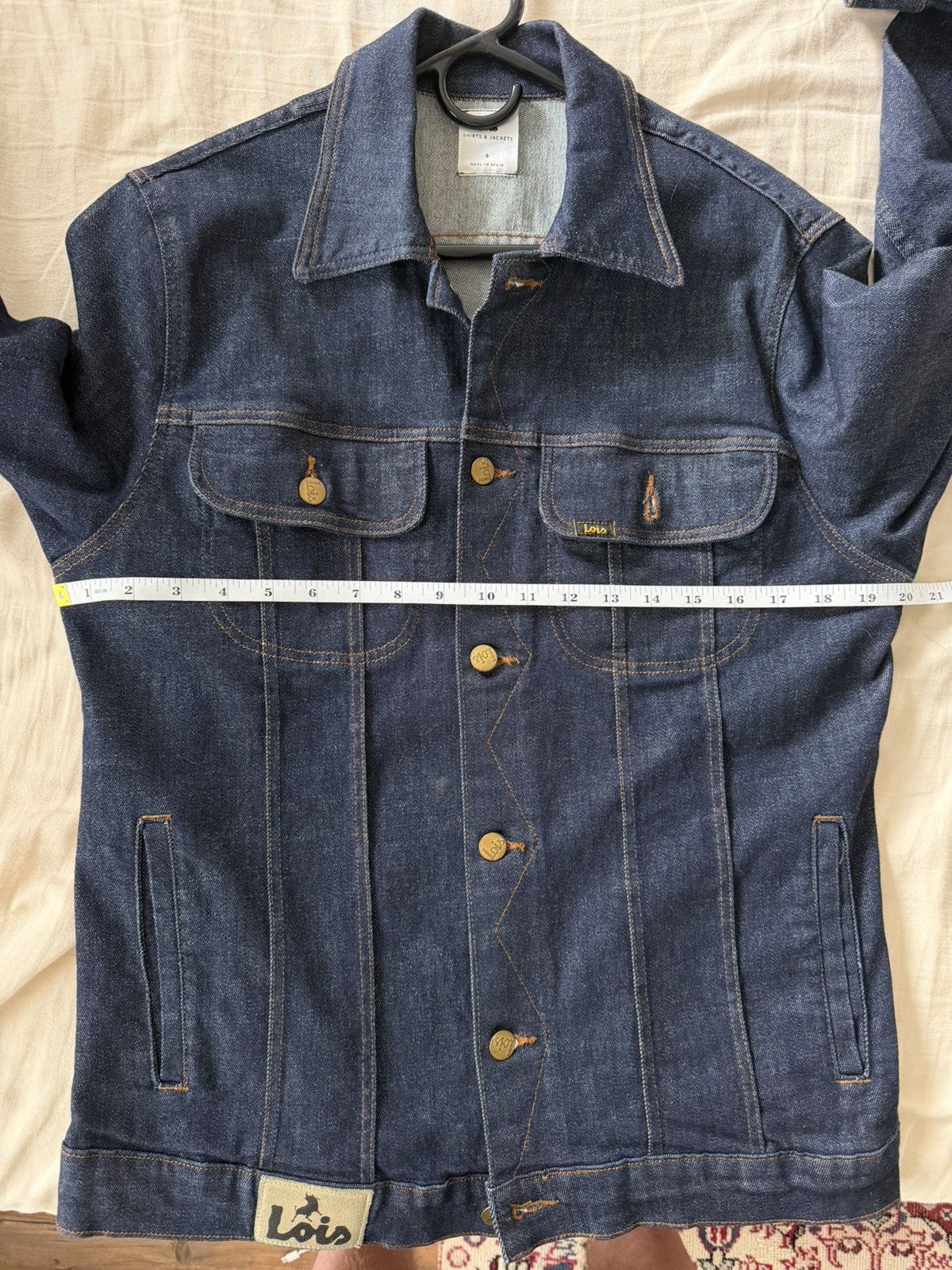Other Lois Men's Dark Indigo Denim Jacket Size US M / EU 48-50 / 2 - 4 Thumbnail