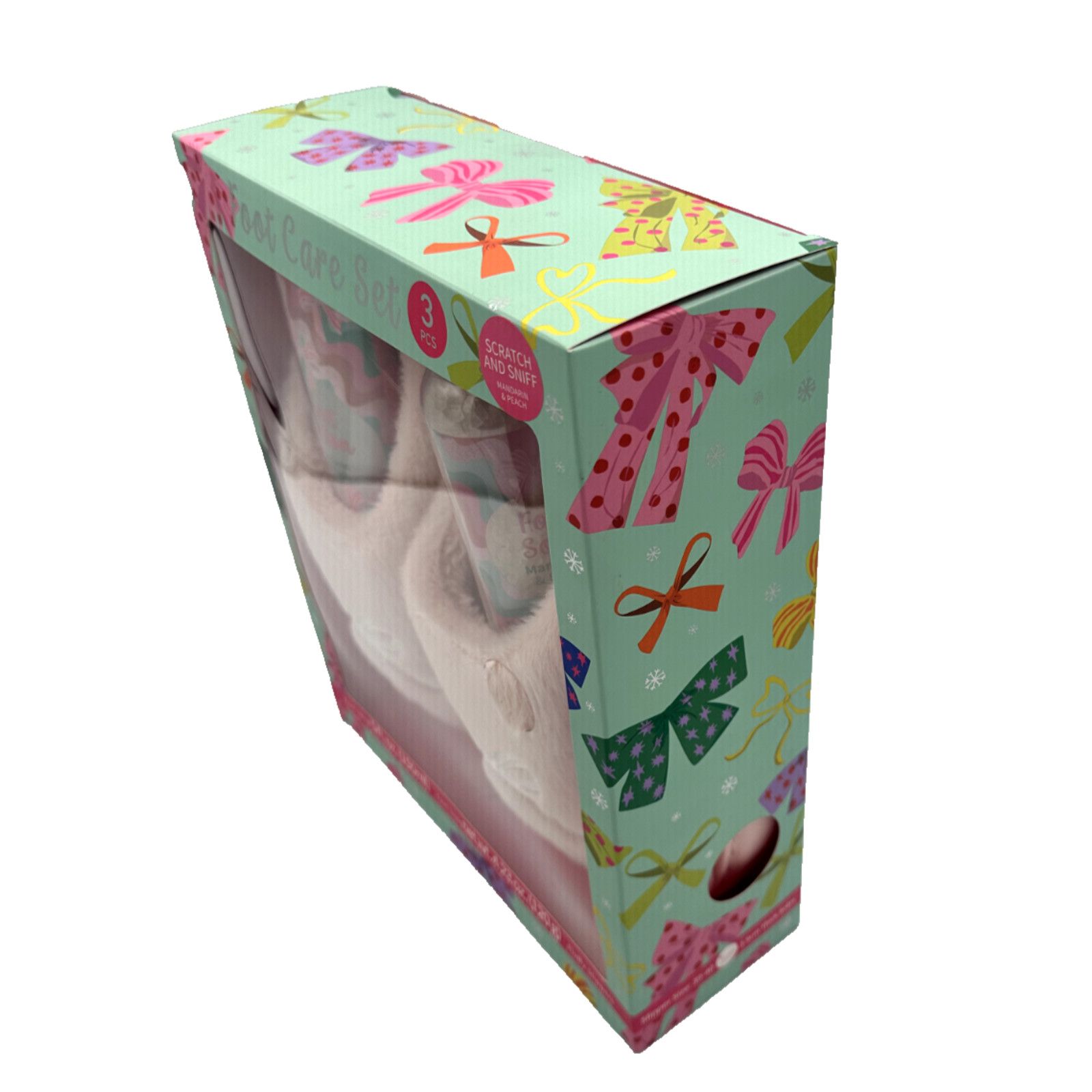 Other Foot Care Set 3pc-Mandarin Peach Lotion, Mineral & Slippers Size US 10 / IT 40 - 7 Thumbnail