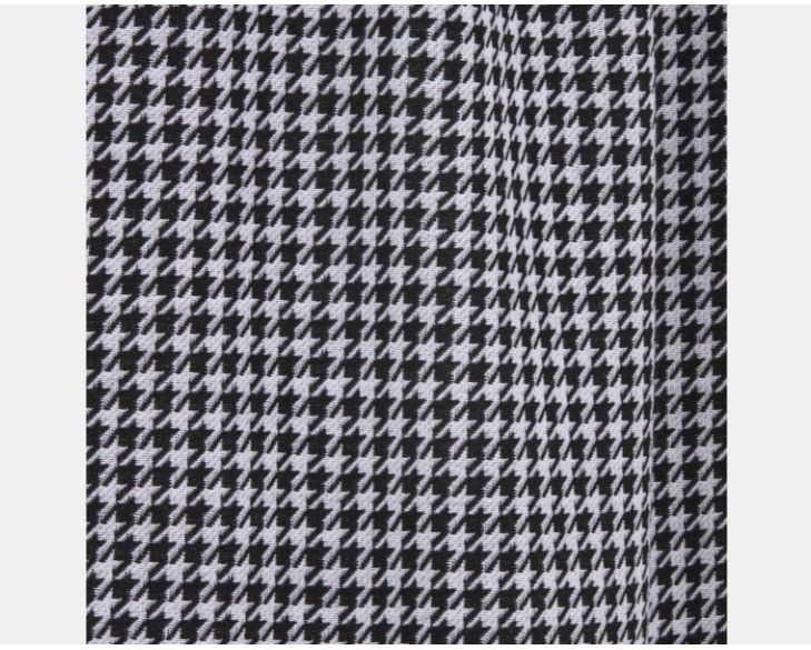 Dior o1w1db11124 Mid-Length Straight-Cut Skirt in Black & White Size 25" / US 0 / IT 36 - 3 Thumbnail