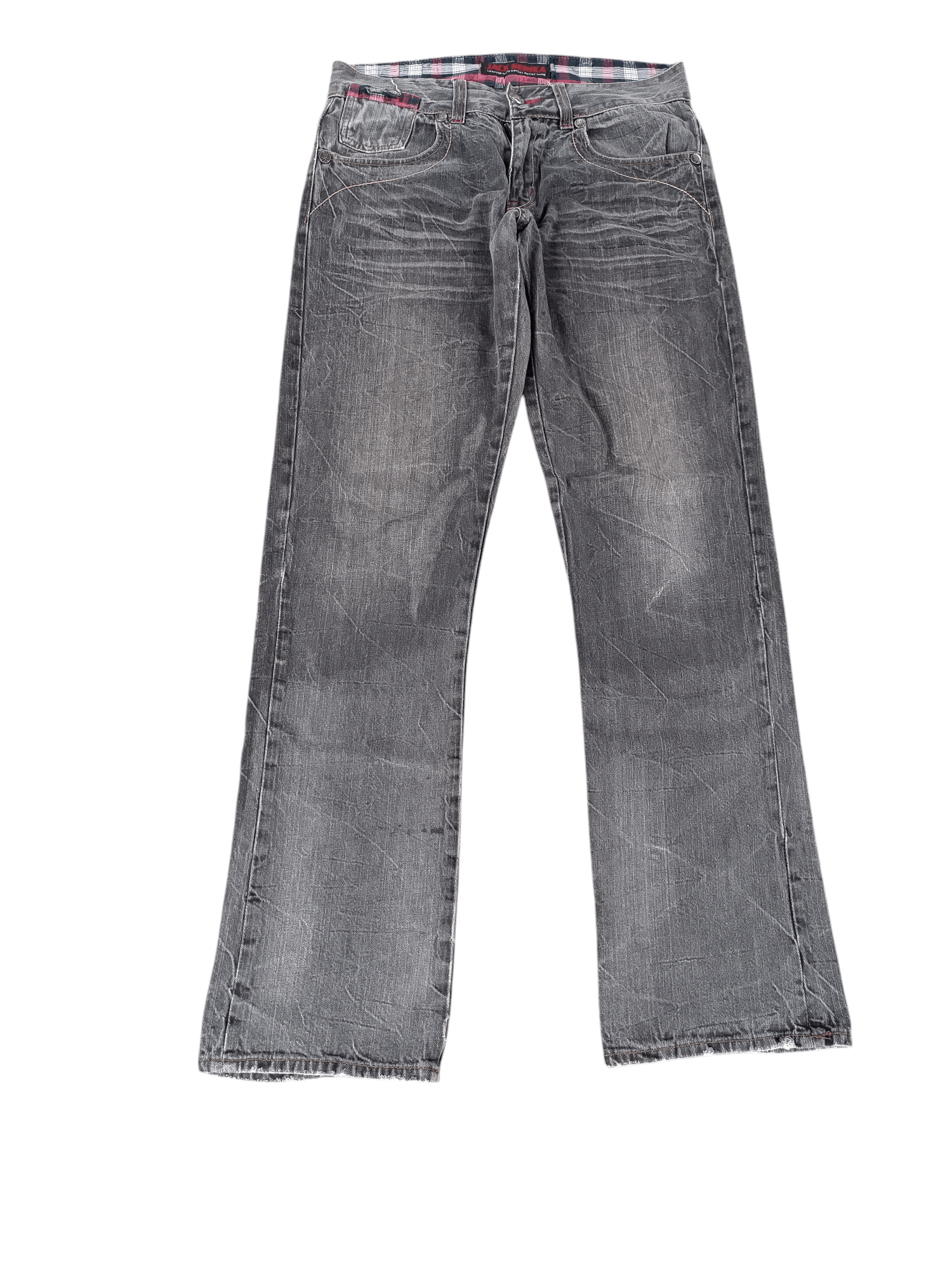 FLARED Jack Serika Embroidery Angel Wing Denim