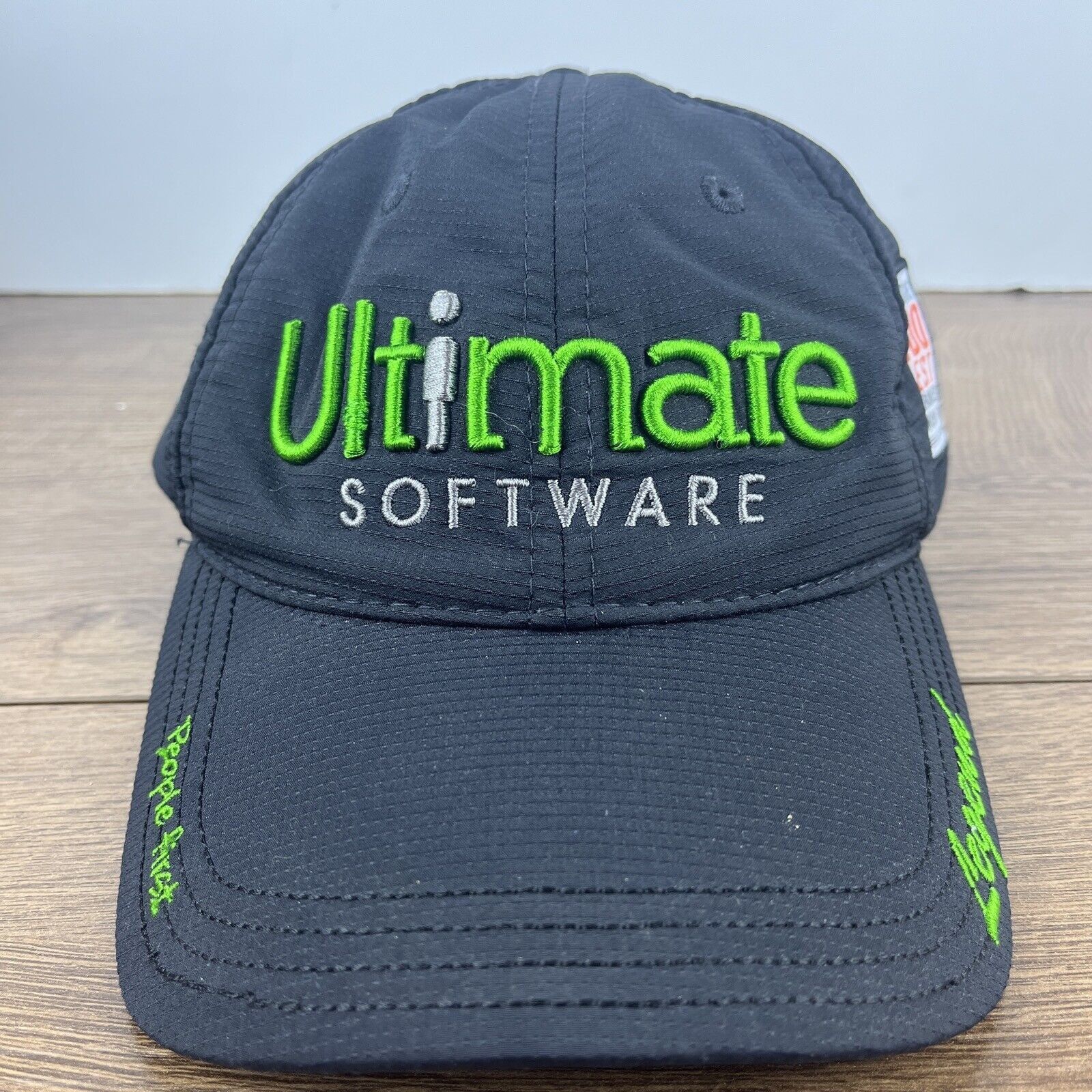 Other Ultimate Software Hat Black Hat Adjustable Adult Size Hat Bl Size ONE SIZE - 2 Thumbnail