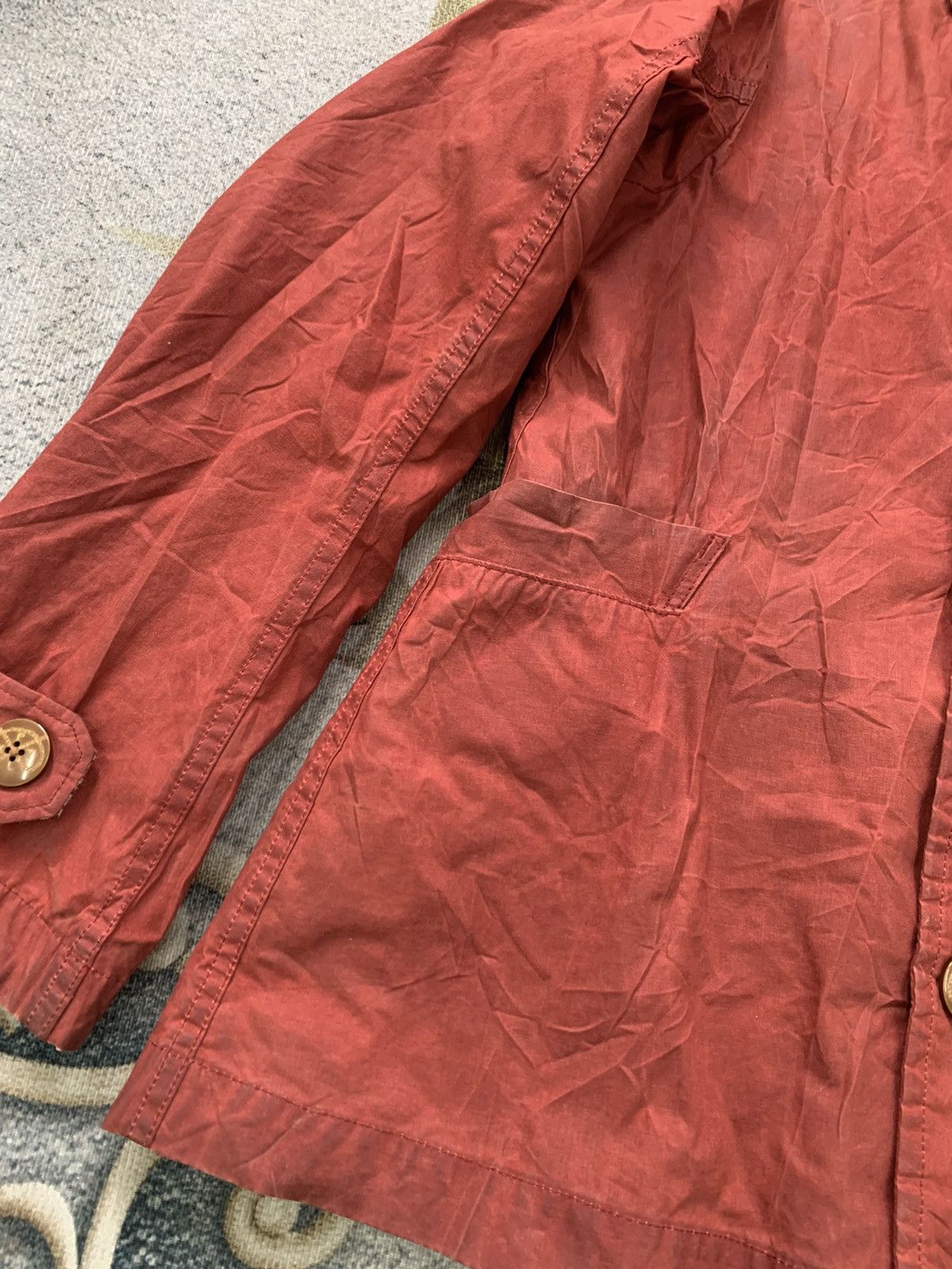 Kapital Kapital Waxed Blouson Jacket Double Breast Size US M / EU 48-50 / 2 - 8 Thumbnail