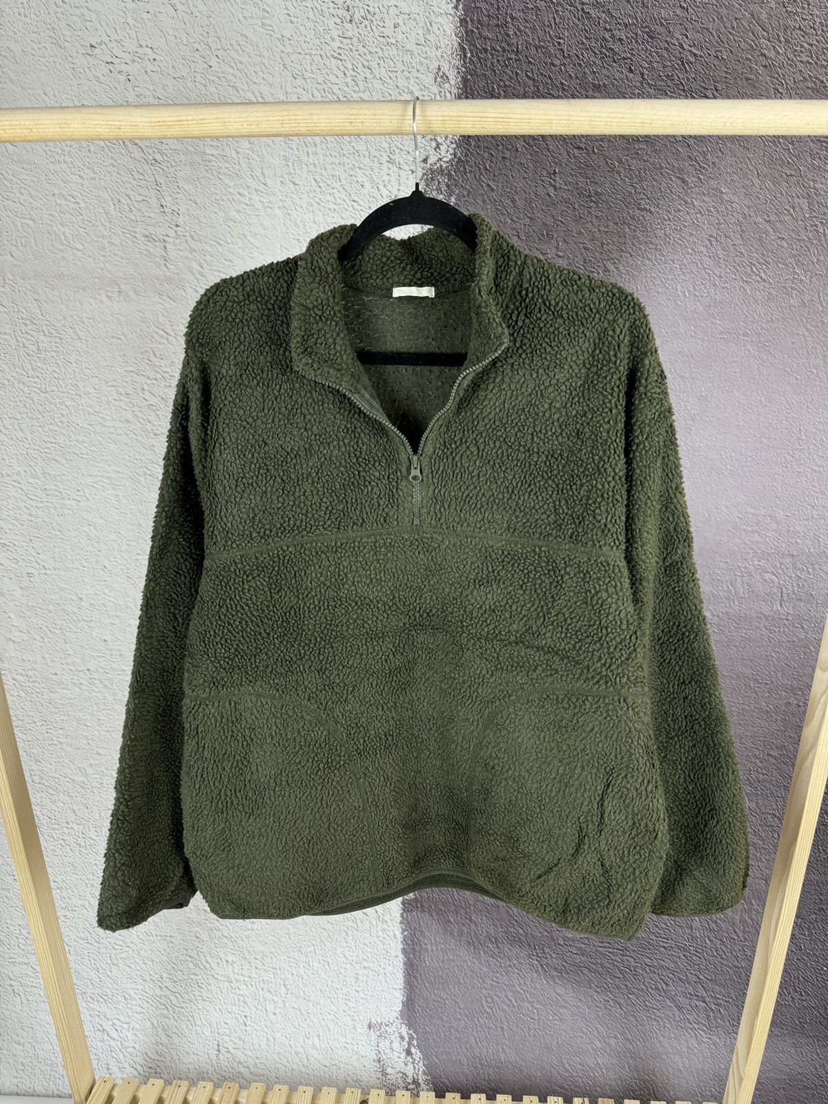 GU GU Japan vintage half zip fleece pullover sweater Size US L / EU 52-54 / 3 - 1 Thumbnail