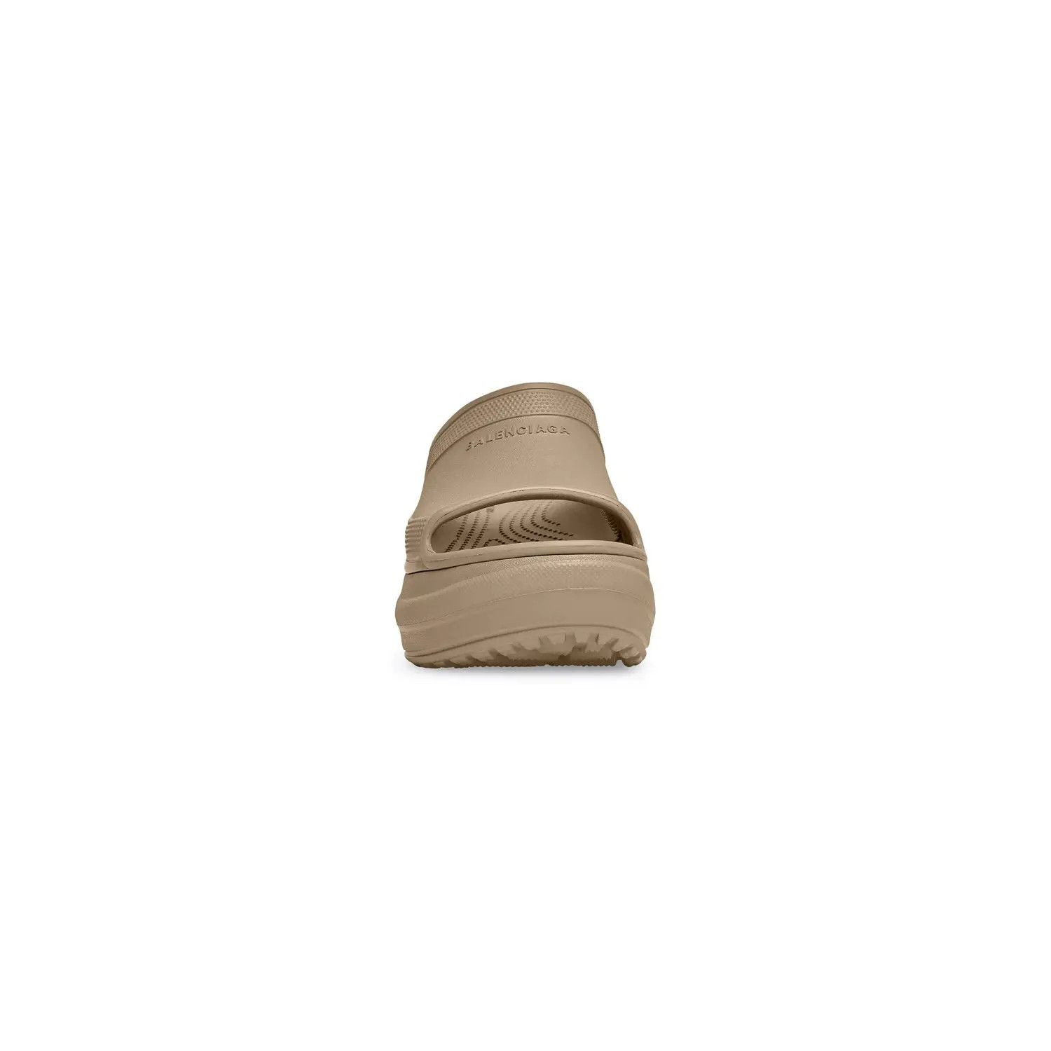Balenciaga × Crocs o1s1wg110325 Pool Crocs™ Slides Sandals in Beige Size US 7 / EU 40 - 2 Thumbnail