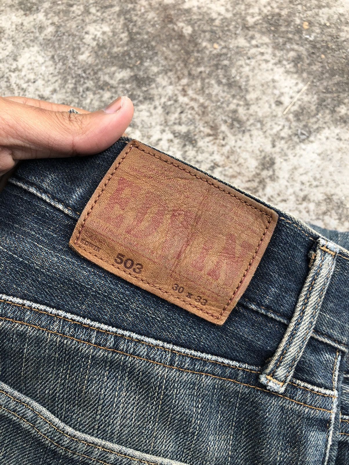 Edwin RUSTY BLUE WIND STOPPER DENIM BY EDWIN Size US 30 / EU 46 - 7 Thumbnail