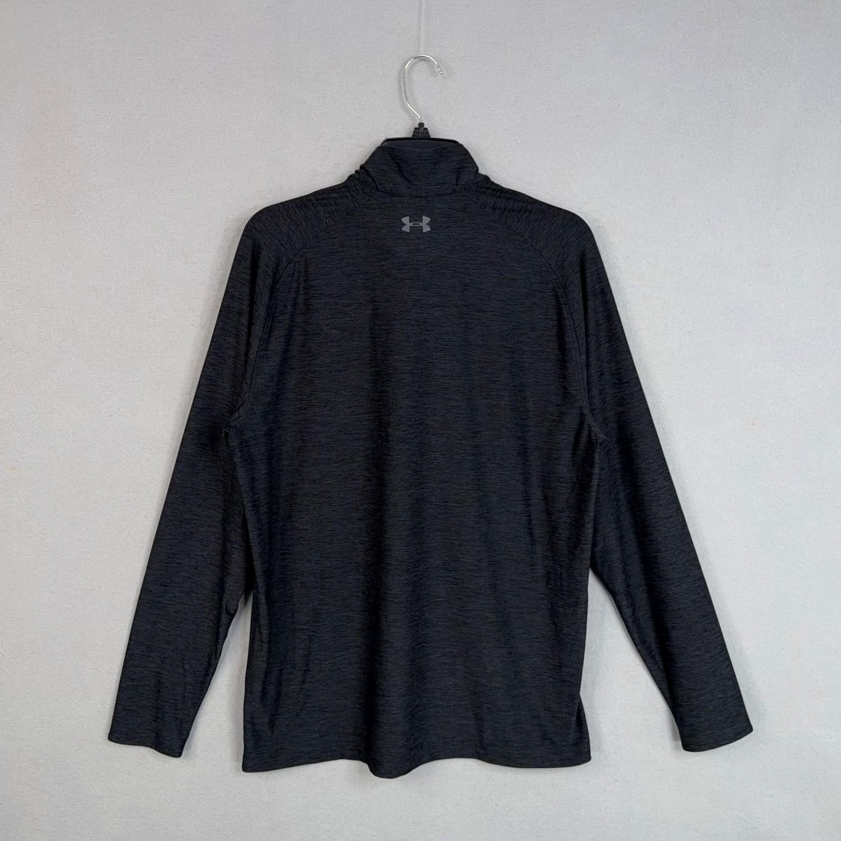 Under Armour Under Armour Pullover Mens Medium Gray 1/4 Zip Relaxed Fit Running & Training Top Size US M / EU 48-50 / 2 - 7 Thumbnail