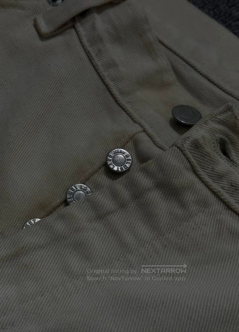 Helmut Lang Helmut Lang 1998 distressed denim pants Size US 30 / EU 46 - 4 Thumbnail
