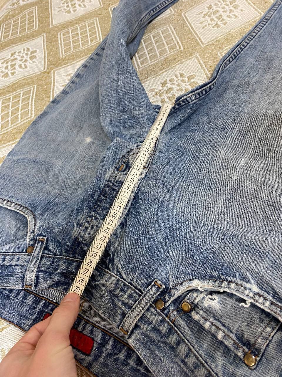 FCUK × French Connection 🔥 FCUK French Connection Distressed Denim Pants Jeans Y2K Size US 32 / EU 48 - 14 Thumbnail
