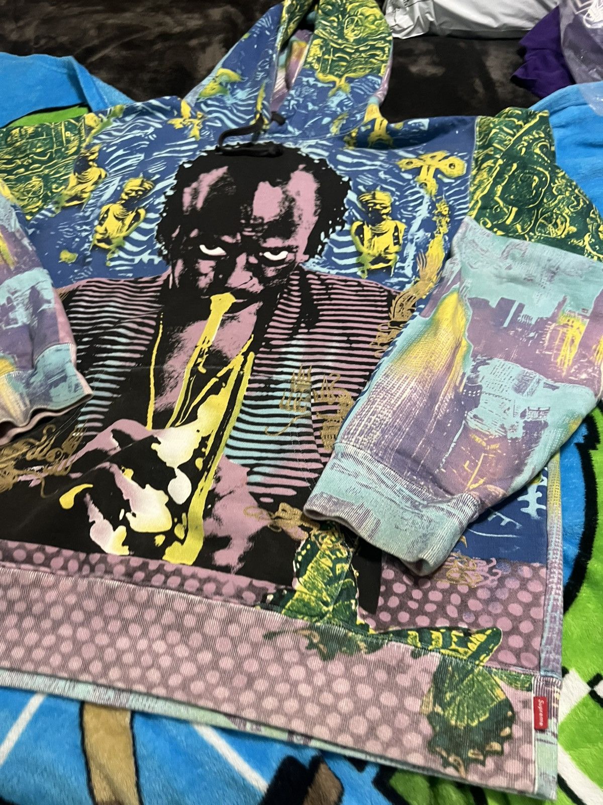 Supreme 🔥SS20 SUPREME MENS XL MILES DAVIS HOODIE 9.5/10 🔥🔥 Size US XL / EU 56 / 4 - 7 Thumbnail