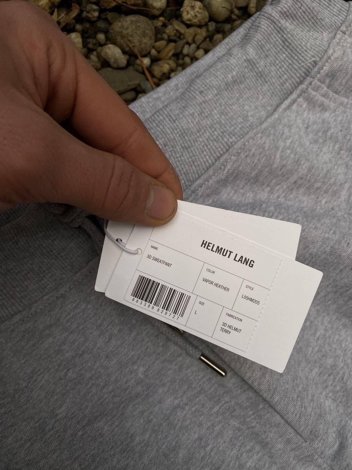 Helmut Lang Helmut Lang 3D Logo Sweatpants Size US 34 / EU 50 - 3 Thumbnail