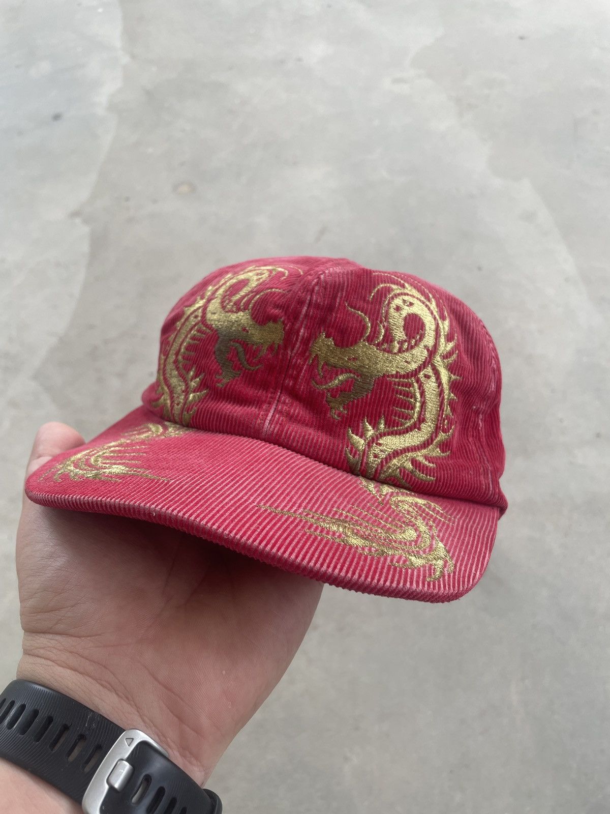 Hysteric Glamour × Vintage VINTAGE HYSTERIC GLAMOUR KINKY SLICK DRAGON EMBROIDERY CAP Size ONE SIZE - 2 Thumbnail