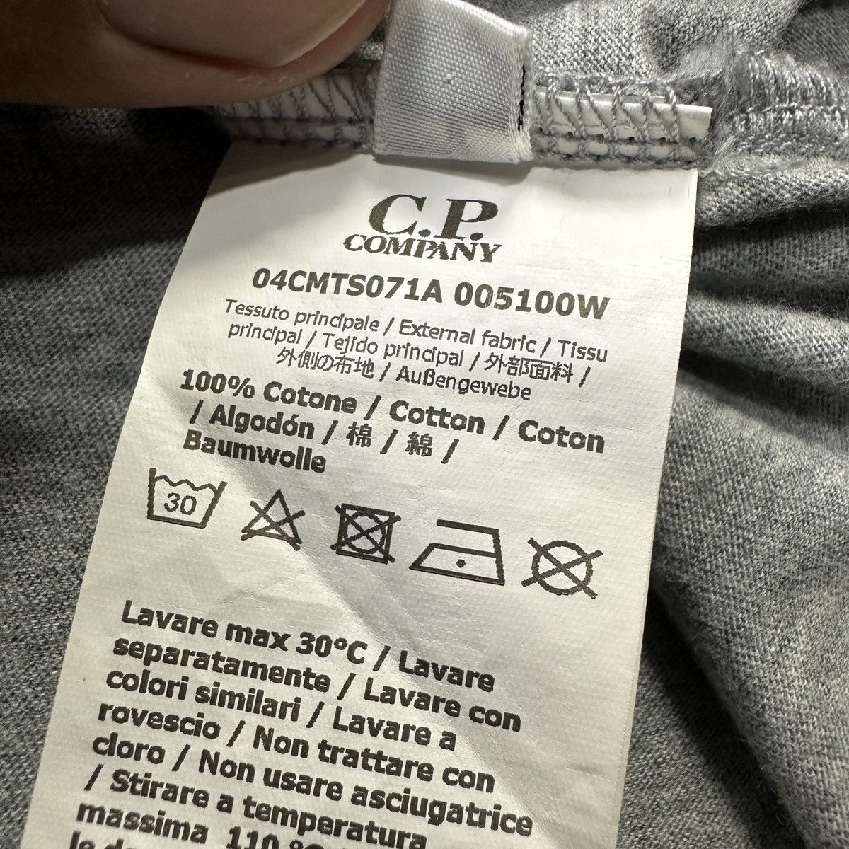 C.P. Company CP Company tshirt Size US S / EU 44-46 / 1 - 5 Thumbnail