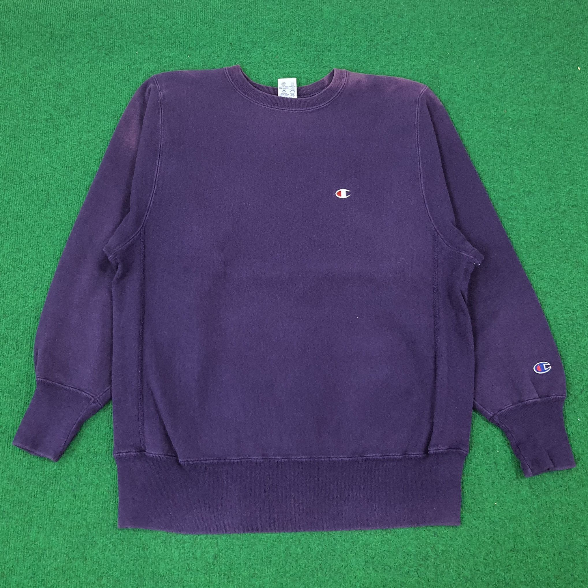 Champion × Vintage Vintage Champion Embroidery Logo Sweatshirt C215N13 Size US M / EU 48-50 / 2 - 1 Thumbnail