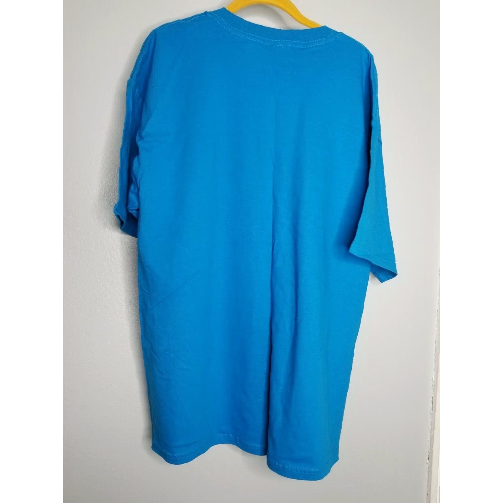 Gildan Vintage Gildan Men's XL Blue Employee Education Graphic T-Shirt, 90s Rare Cotton Crew Neck Short Sleeve Size US XL / EU 56 / 4 - 4 Thumbnail