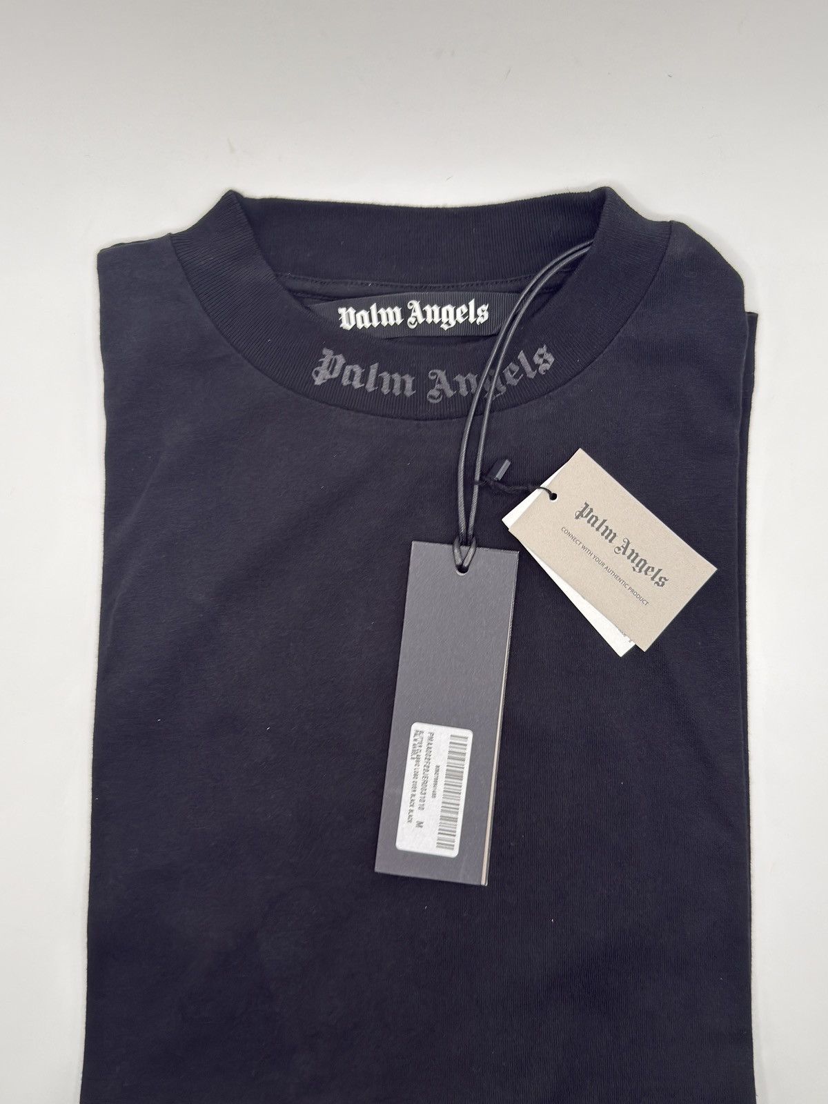 Palm Angels Palm Angels Glitter Logo Tee M Size US M / EU 48-50 / 2 - 3 Thumbnail