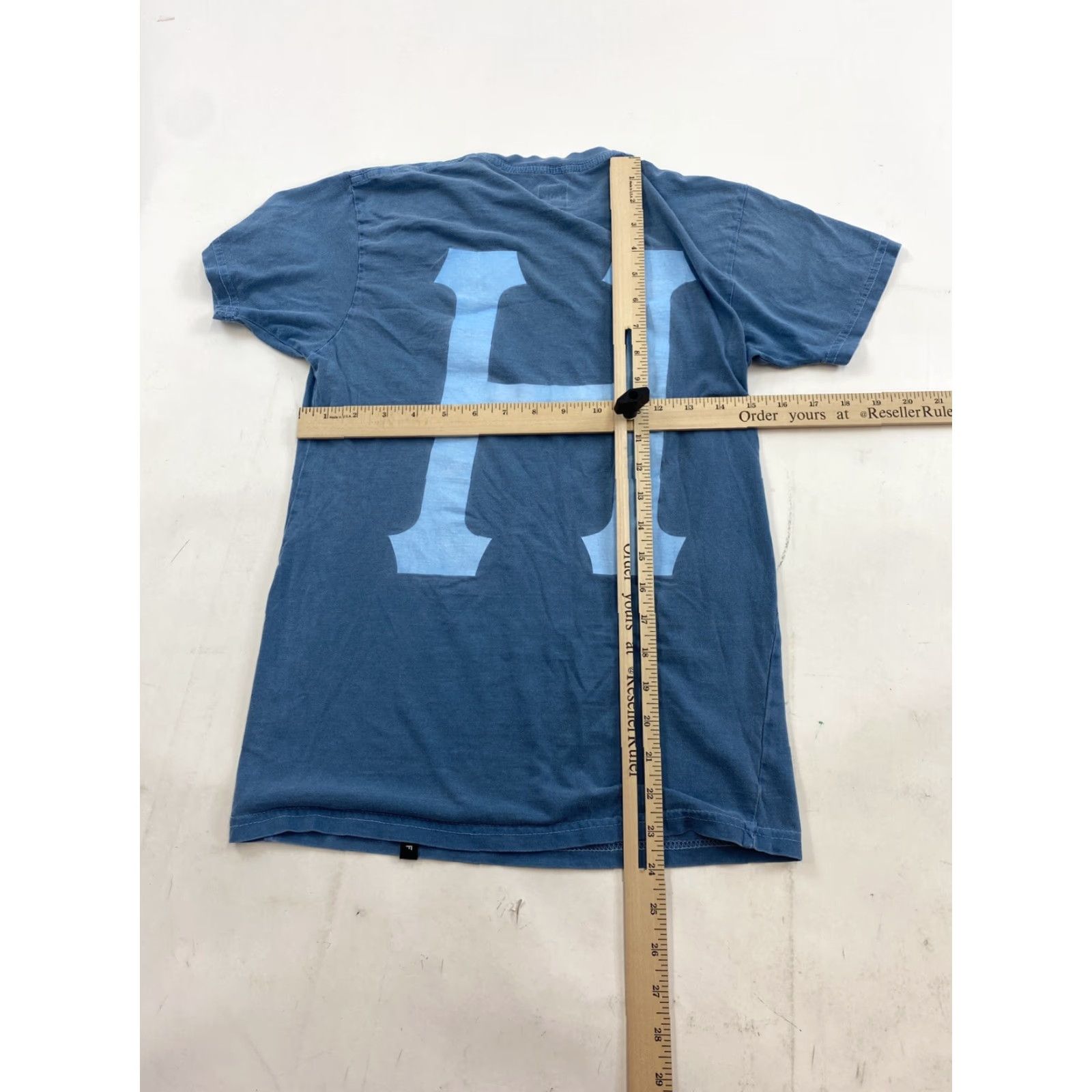 Huf HUF Shirt Women’s Small Blue Short Sleeve Size S / US 4 / IT 40 - 4 Thumbnail