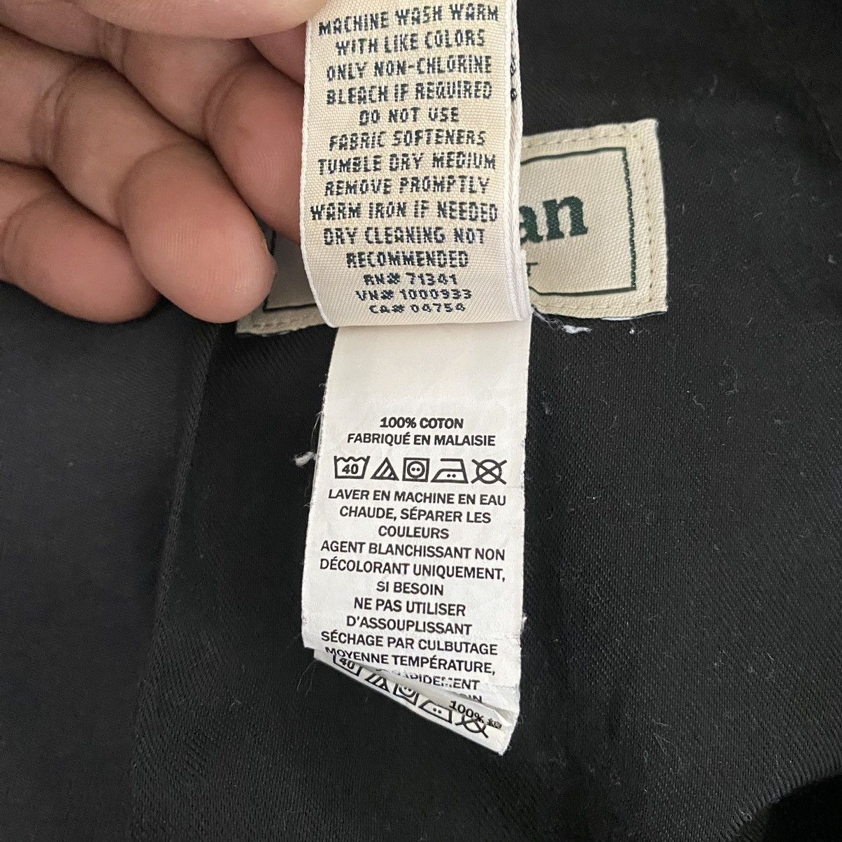 L.L. Bean Vintage LL Bean Classic Fit Chino Pants Size US 34 / EU 50 - 9 Thumbnail